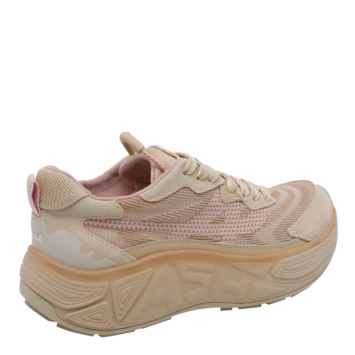 ASH Sneakers Pink Fabric/rubber Sole