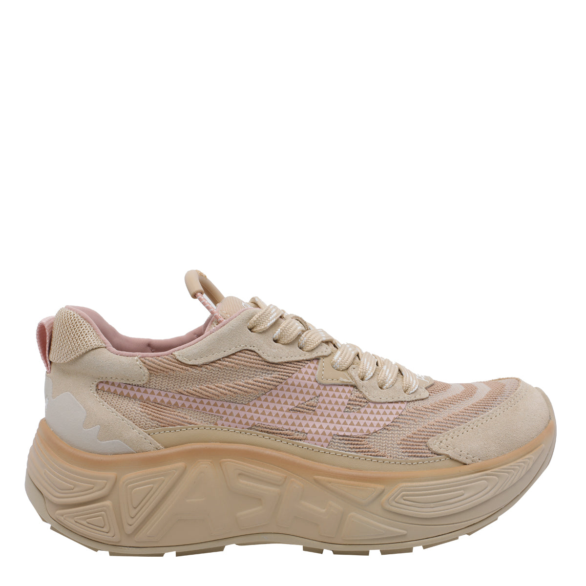 ASH Sneakers Pink Fabric/rubber Sole