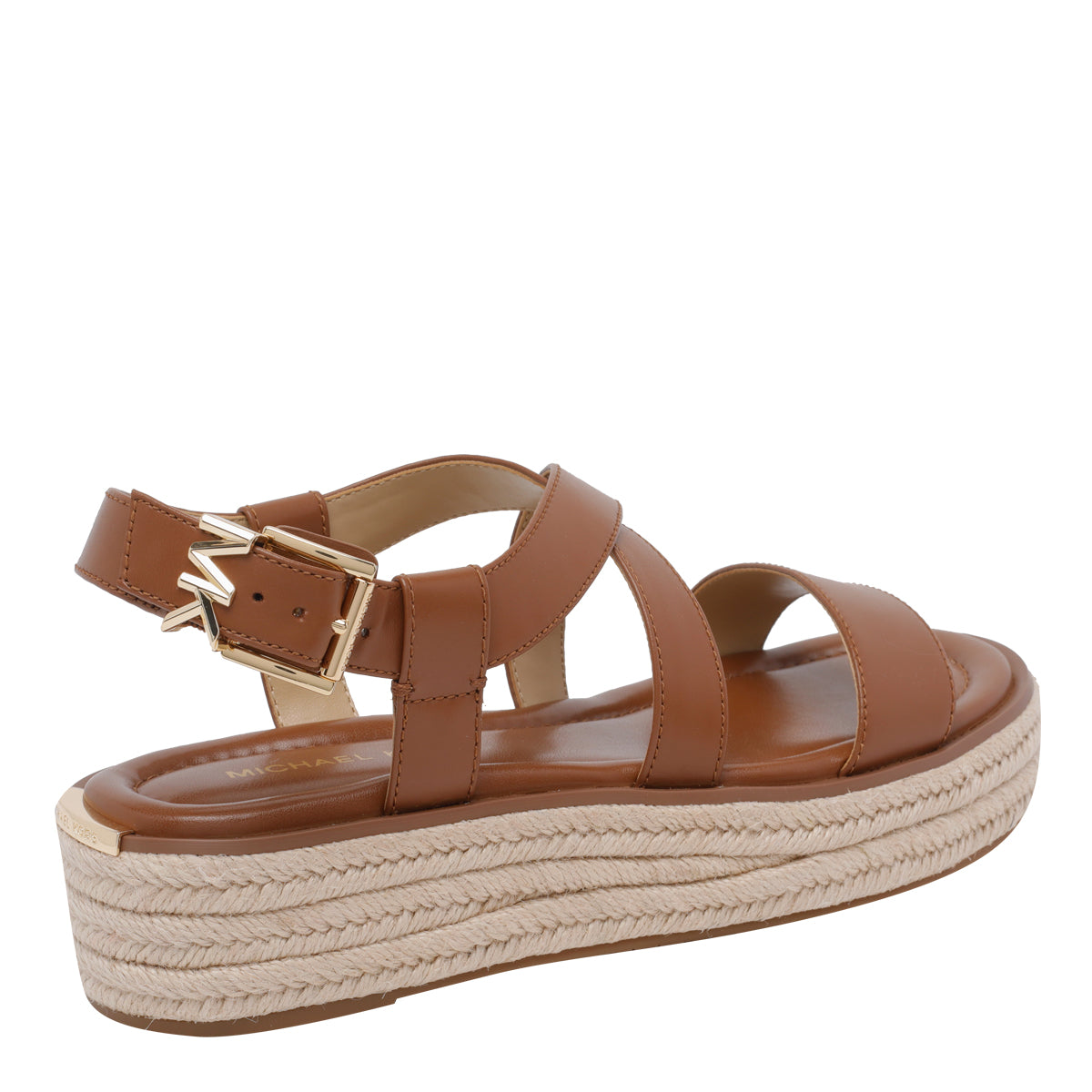 Michael Kors Sandals Brown Calf Leather/rubber Sole