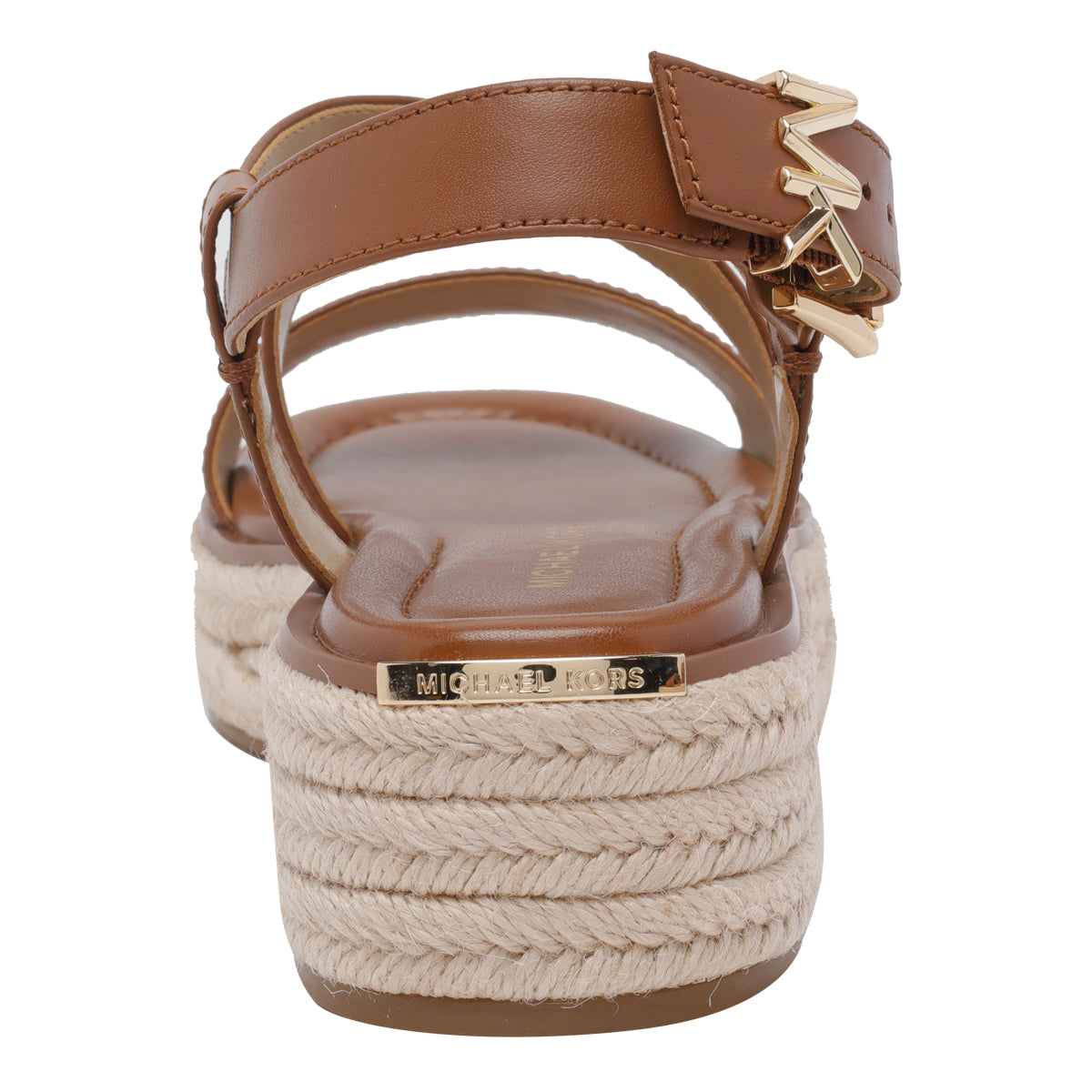 Michael Kors Sandals Brown Calf Leather/rubber Sole