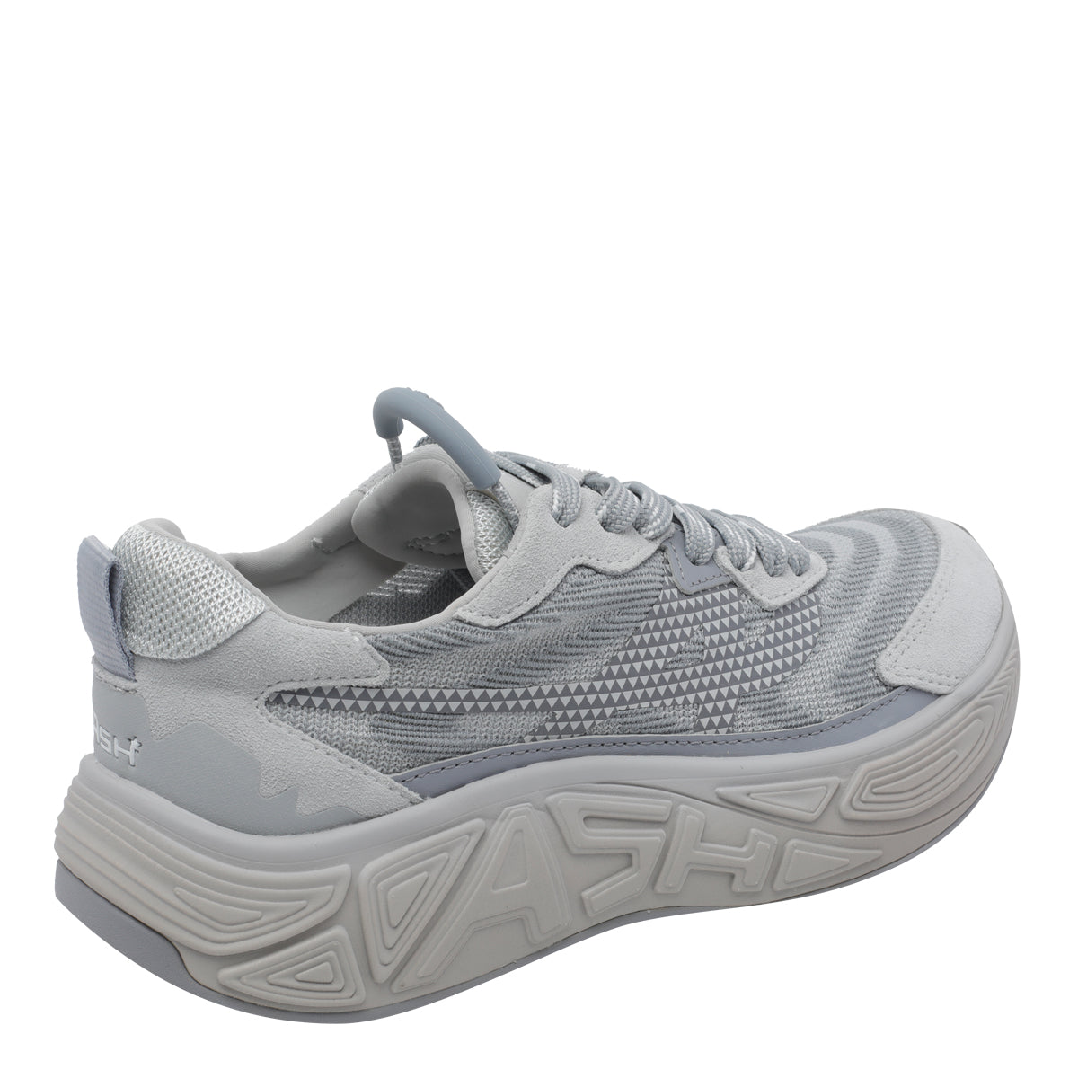 ASH Sneakers Silver Fabric/rubber Sole