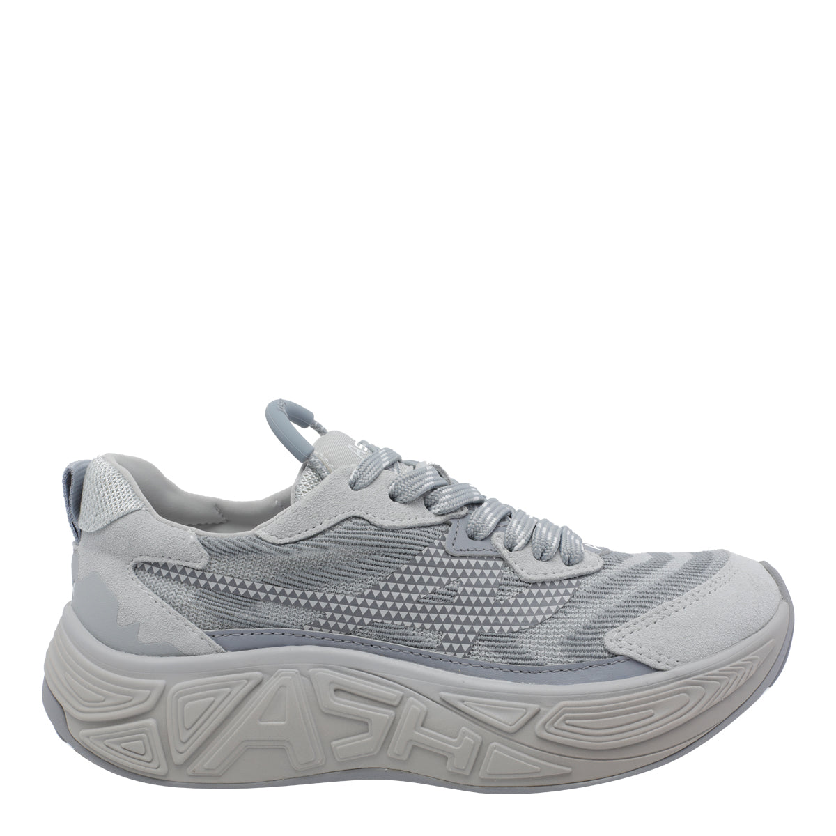 ASH Sneakers Silver Fabric/rubber Sole