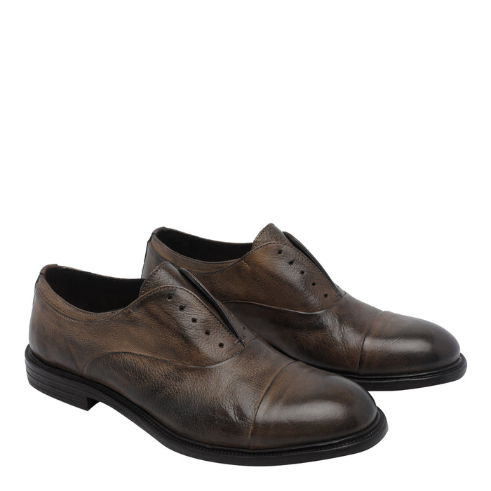 Pawelks Flat shoes Brown Calf Leather/leather Sole