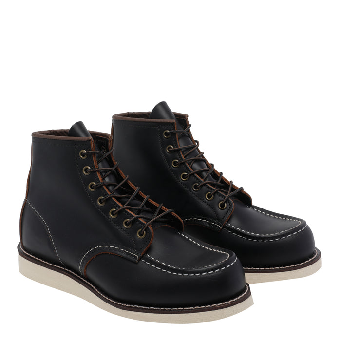 Red Wing Flat shoes Black Calf Leather/rubber Sole
