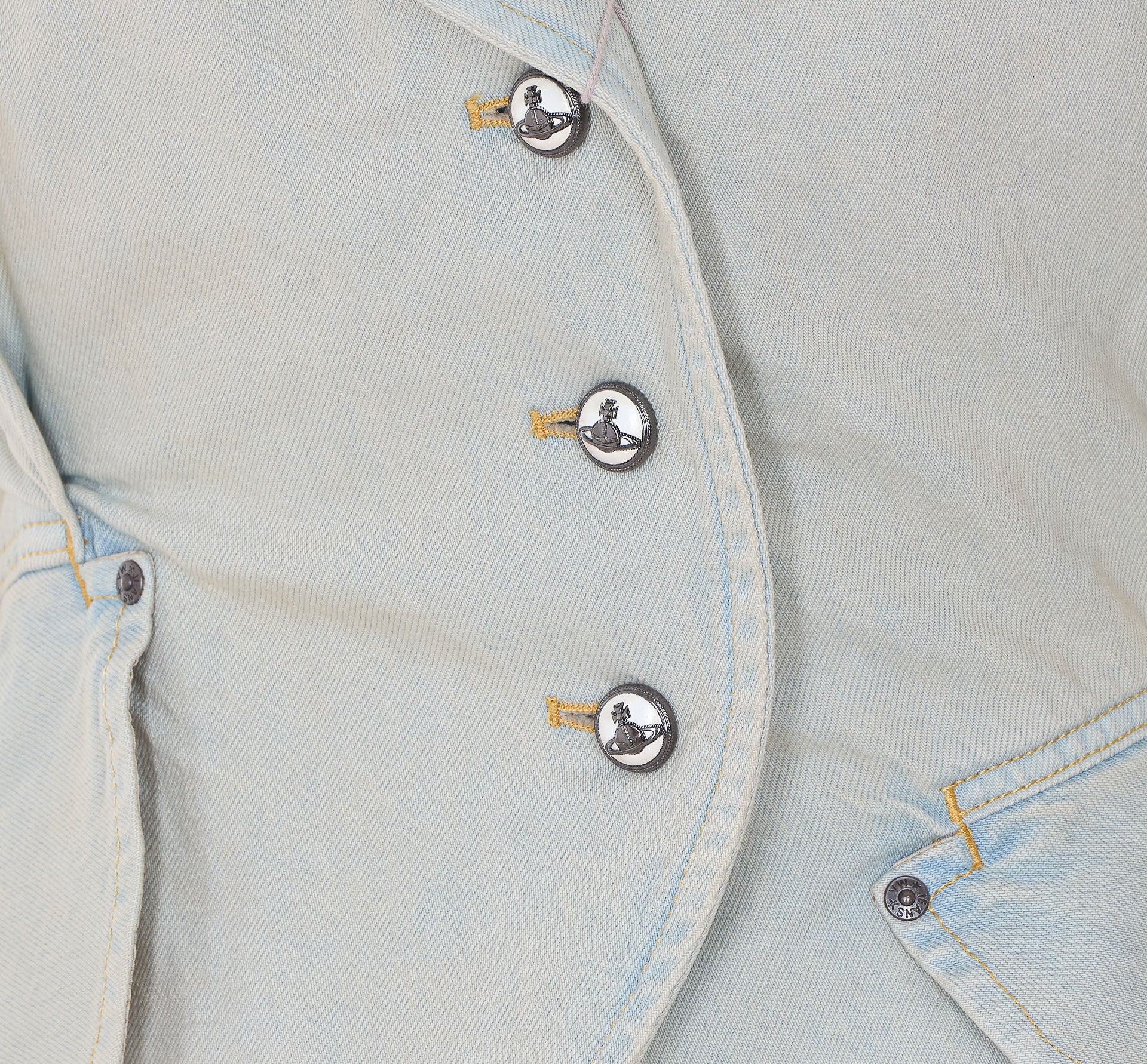 Vivienne Westwood Jackets Blue Cotton