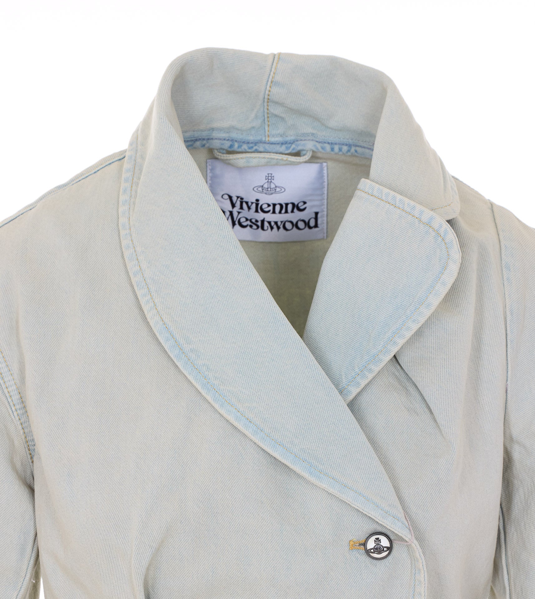 Vivienne Westwood Jackets Blue Cotton