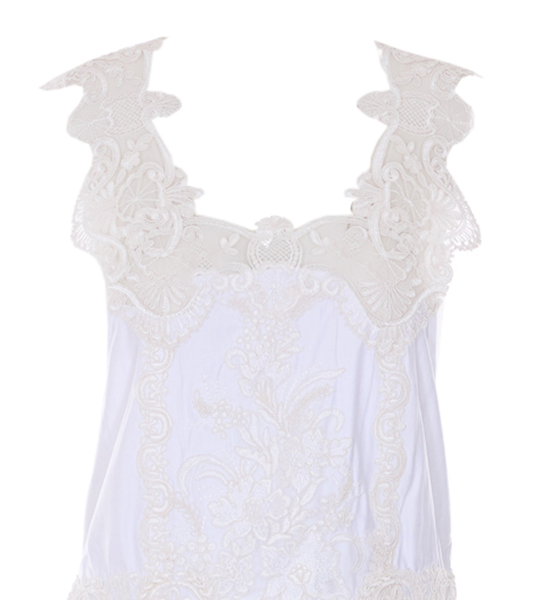 MAURIZIO Dresses White Cotton