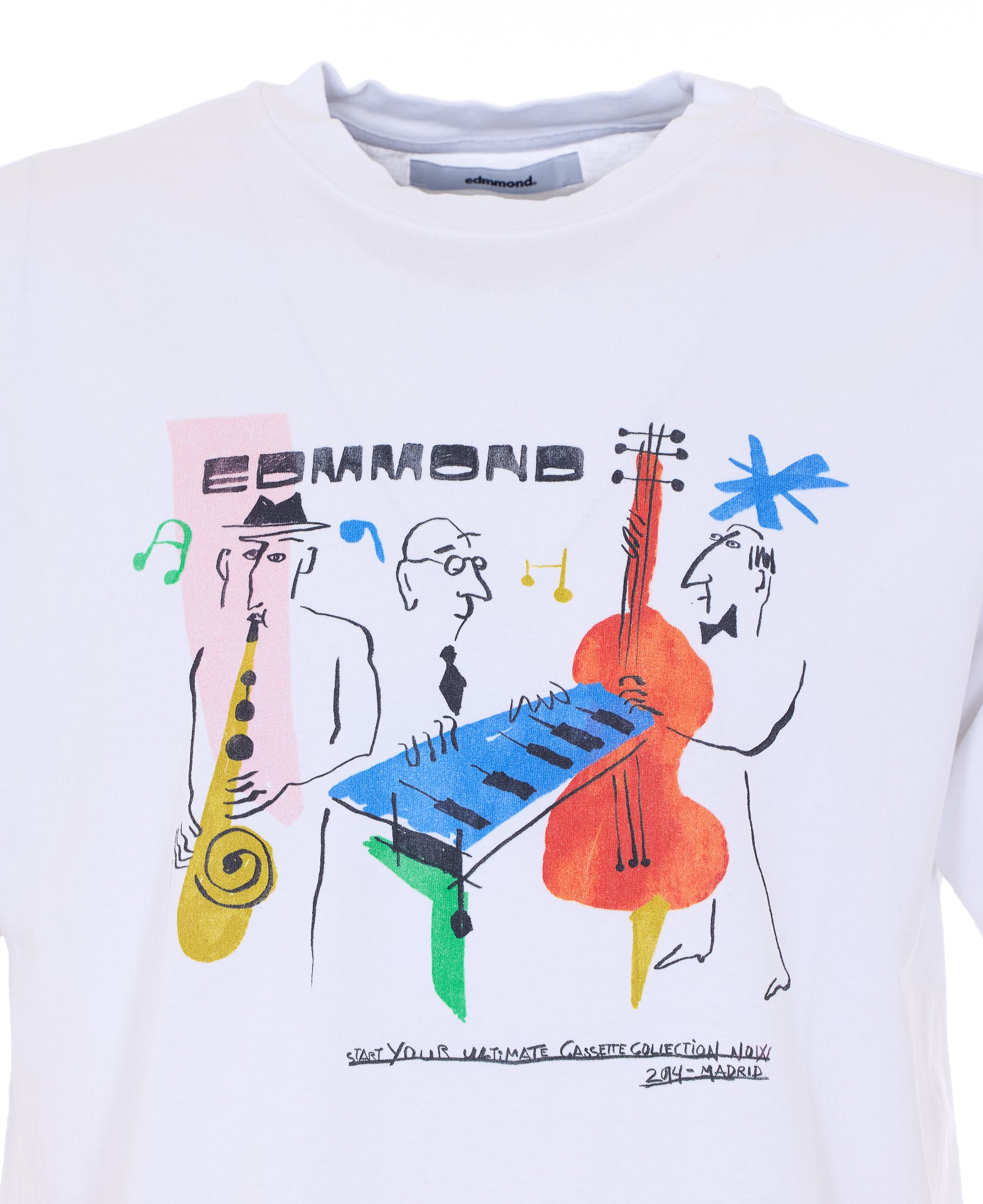 EDMMOND STUDIOS T-shirts and Polos White Organic Cotton