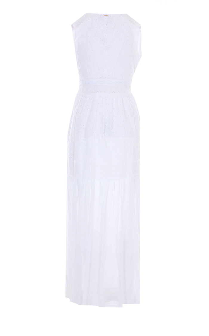 Twin-set Dresses White Cotton