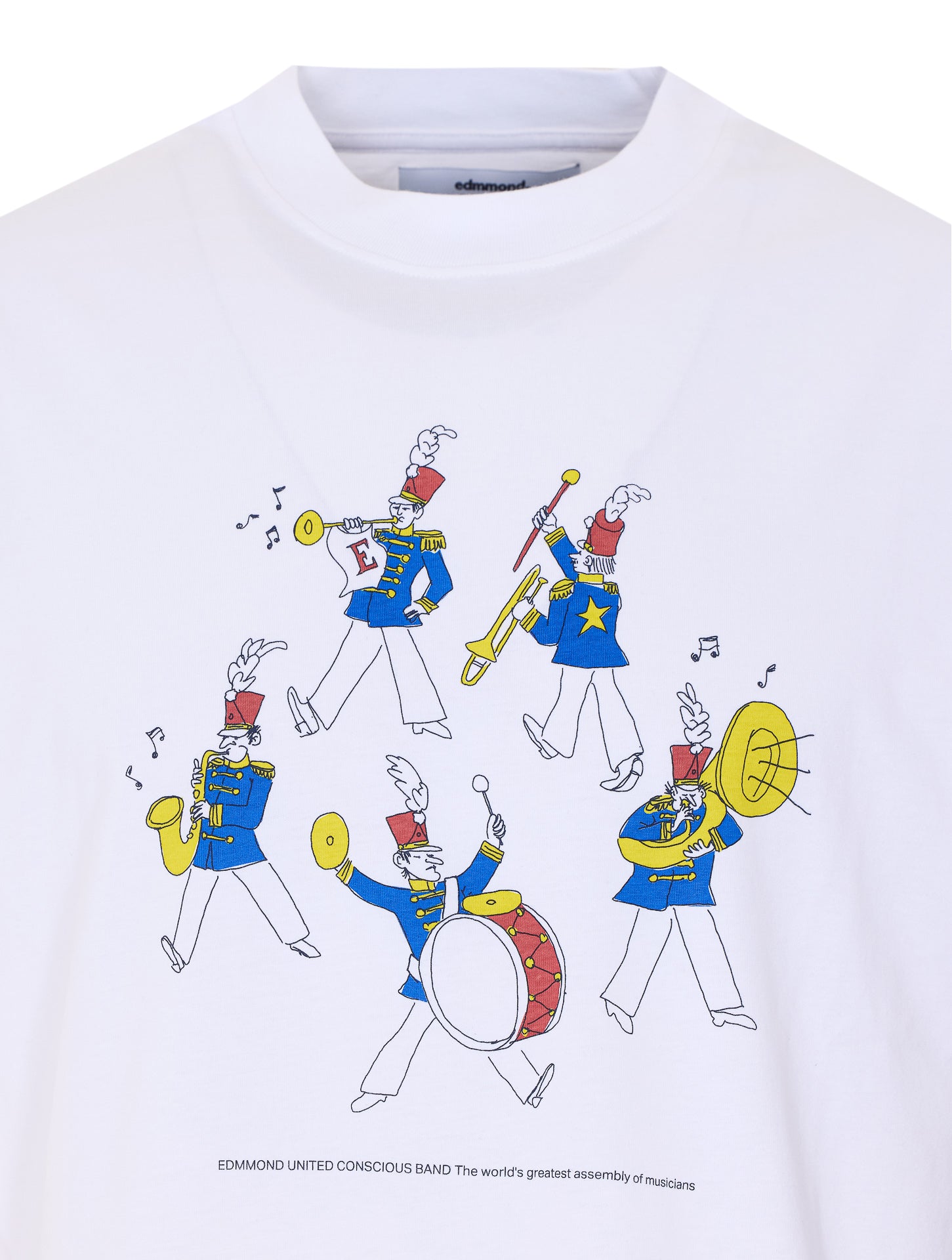 EDMMOND STUDIOS T-shirts and Polos White Organic Cotton