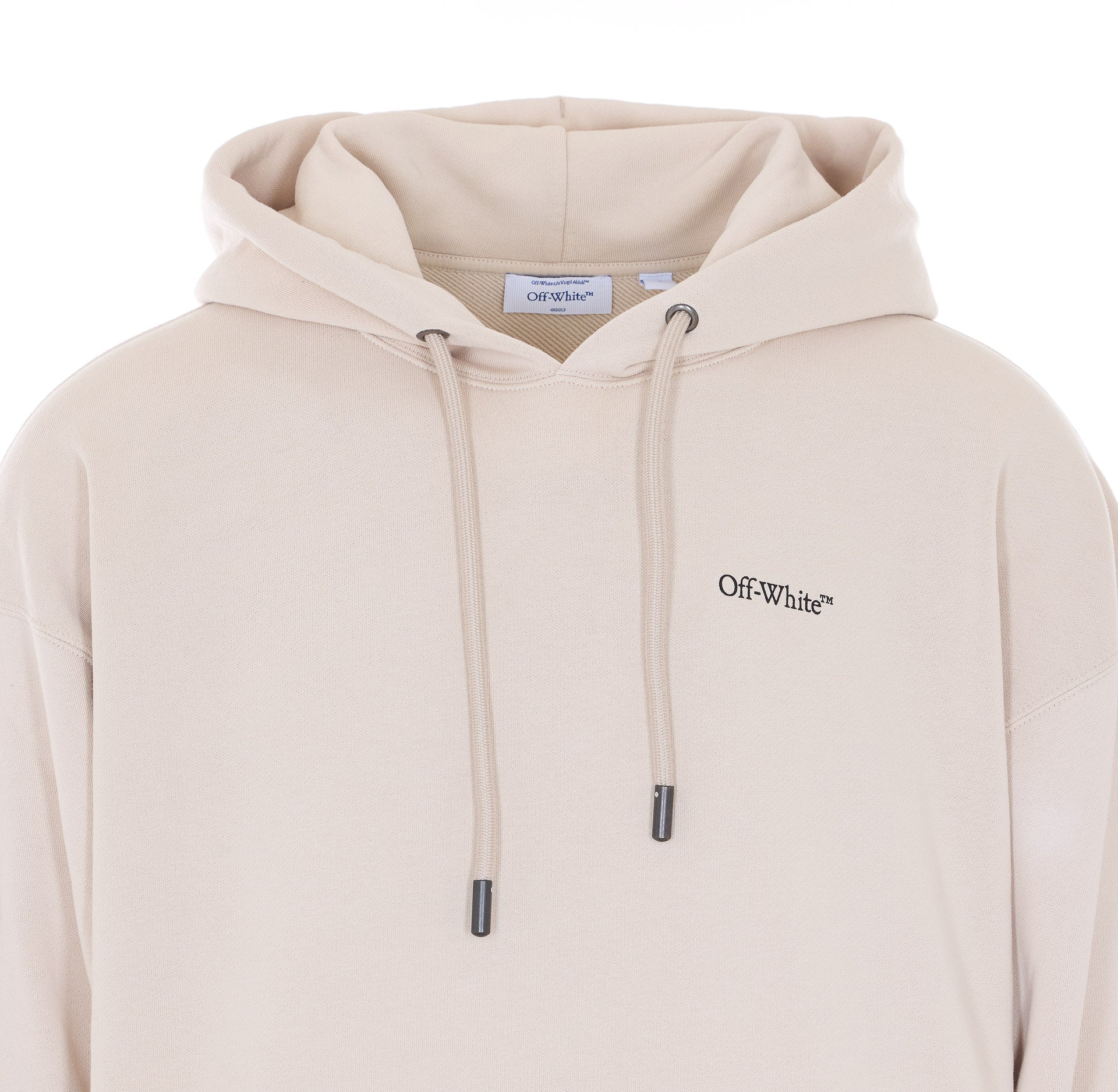 Off White Sweaters Beige Cotton