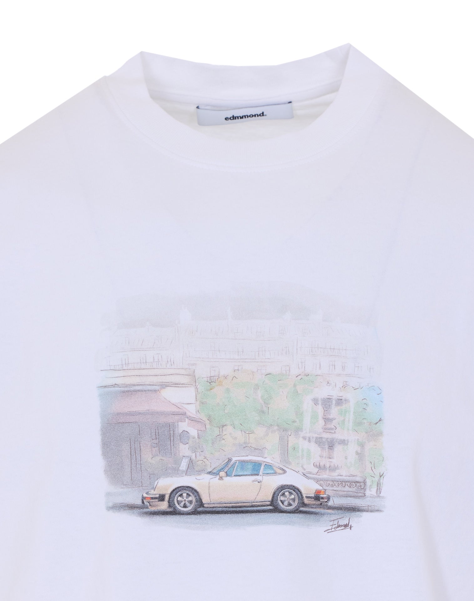 EDMMOND STUDIOS T-shirts and Polos White Organic Cotton