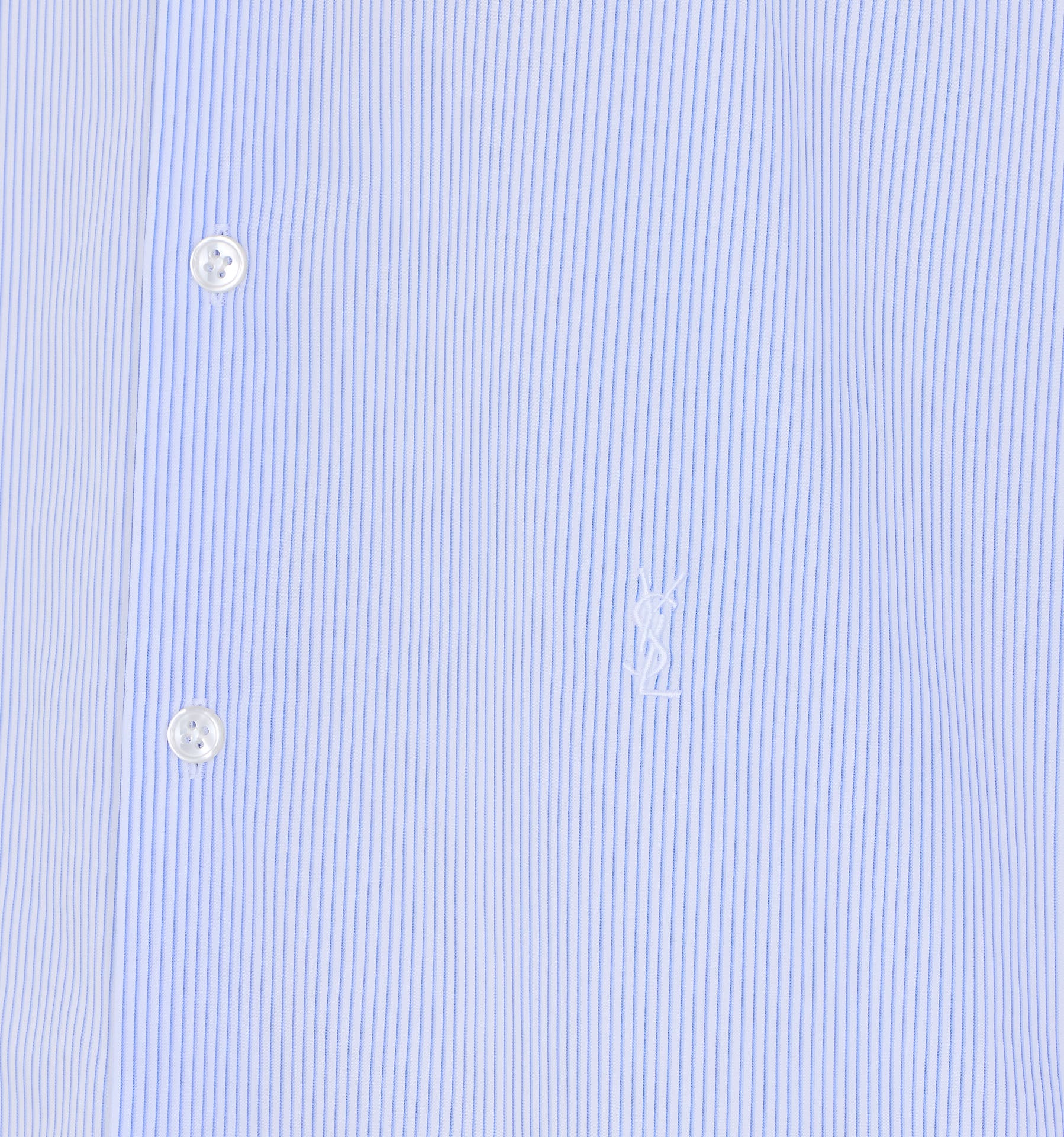 Saint Laurent Shirts Blue Cotton