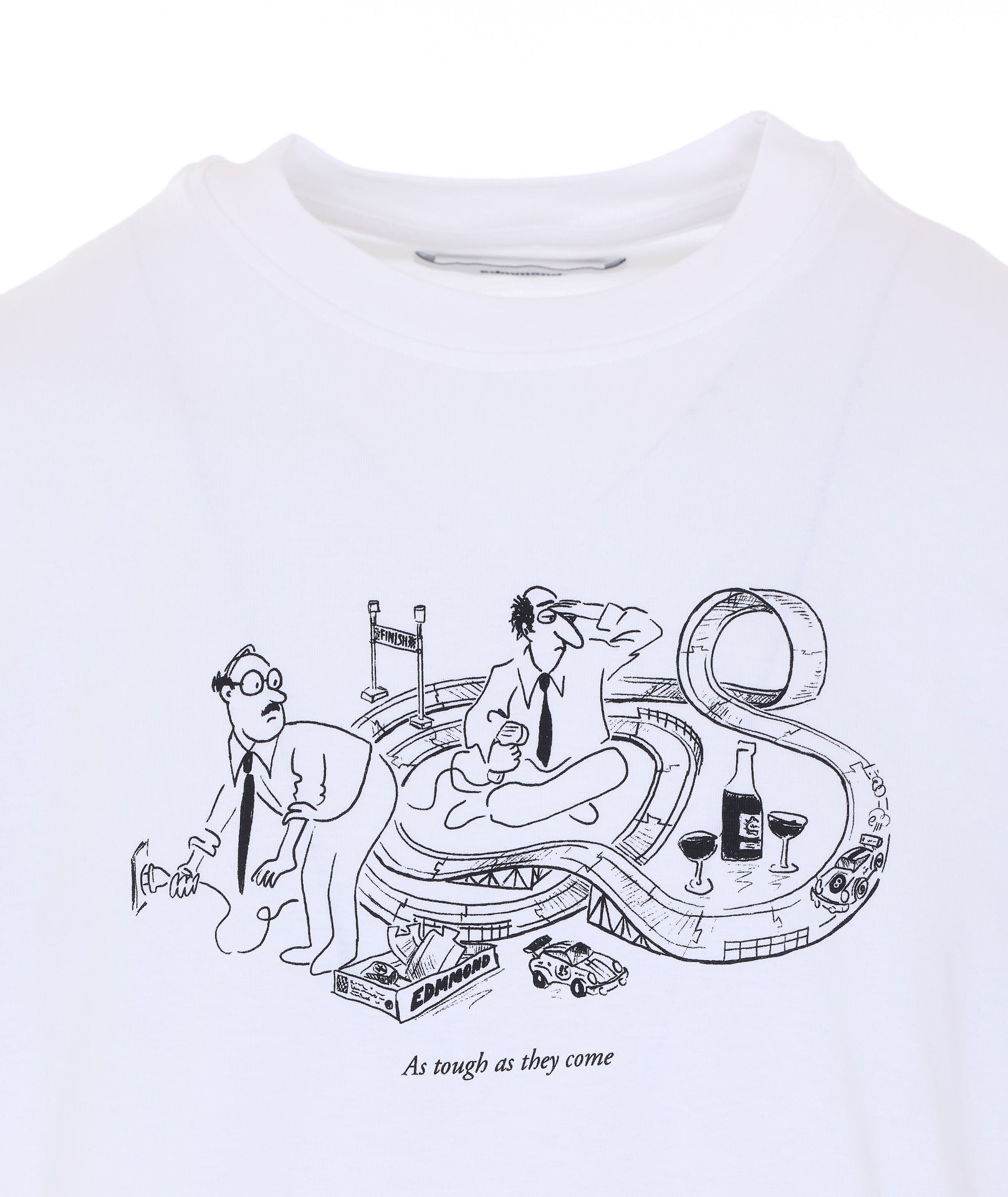 EDMMOND STUDIOS T-shirts and Polos White Organic Cotton