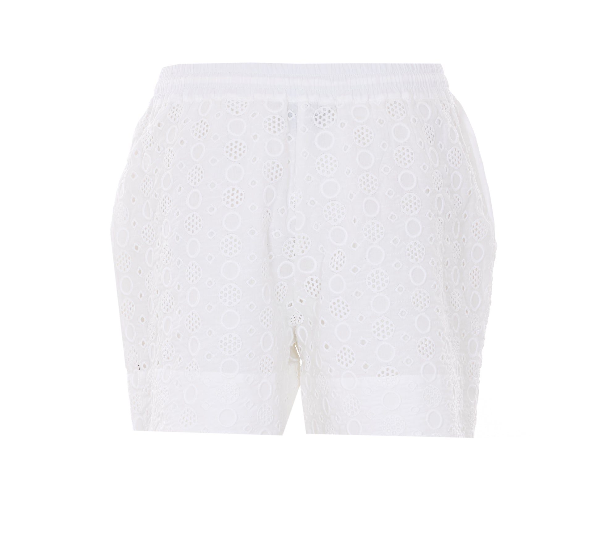 Pinko Shorts White Cotton
