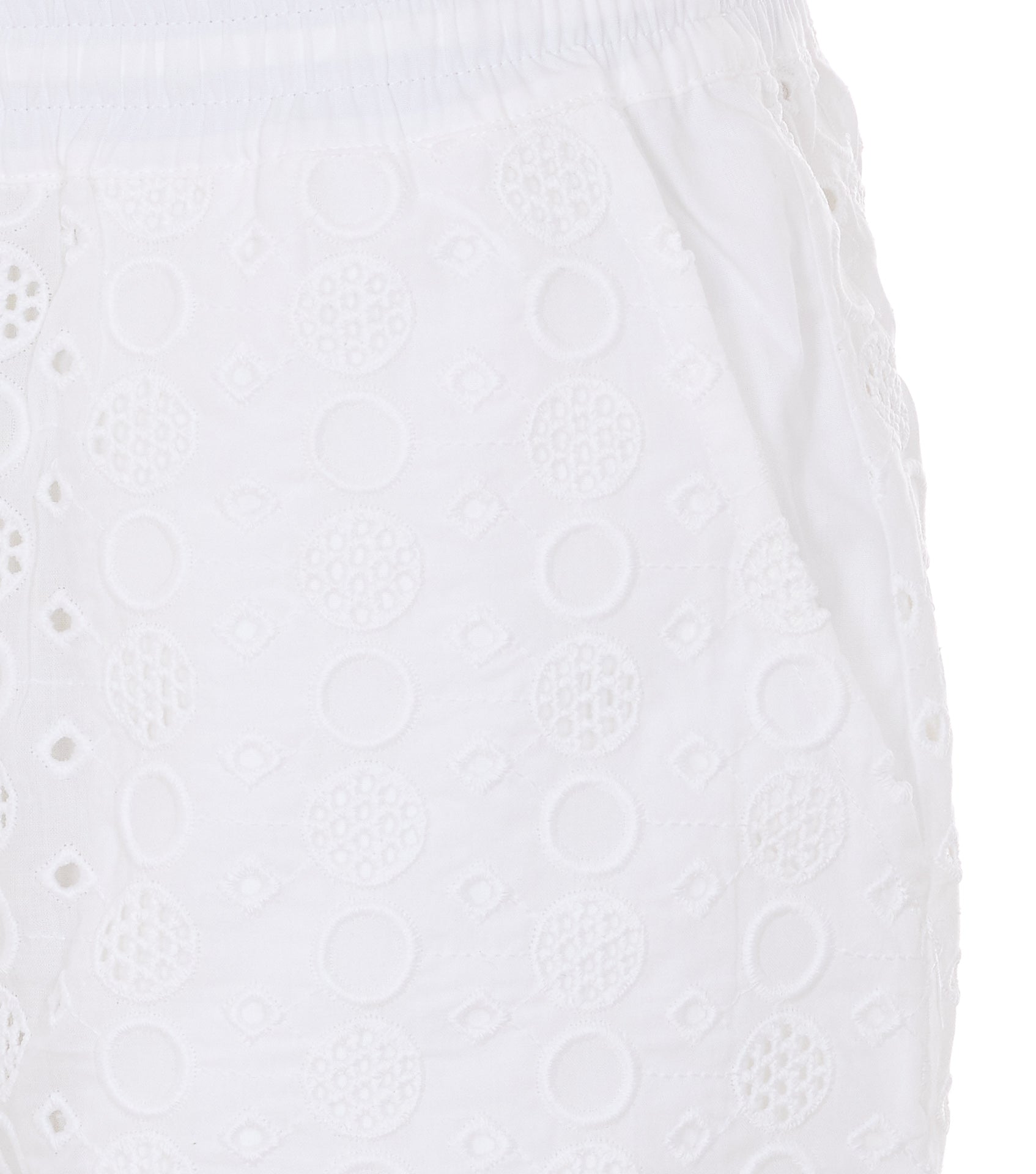Pinko Shorts White Cotton