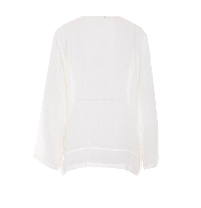 MAURIZIO Shirts White Linen