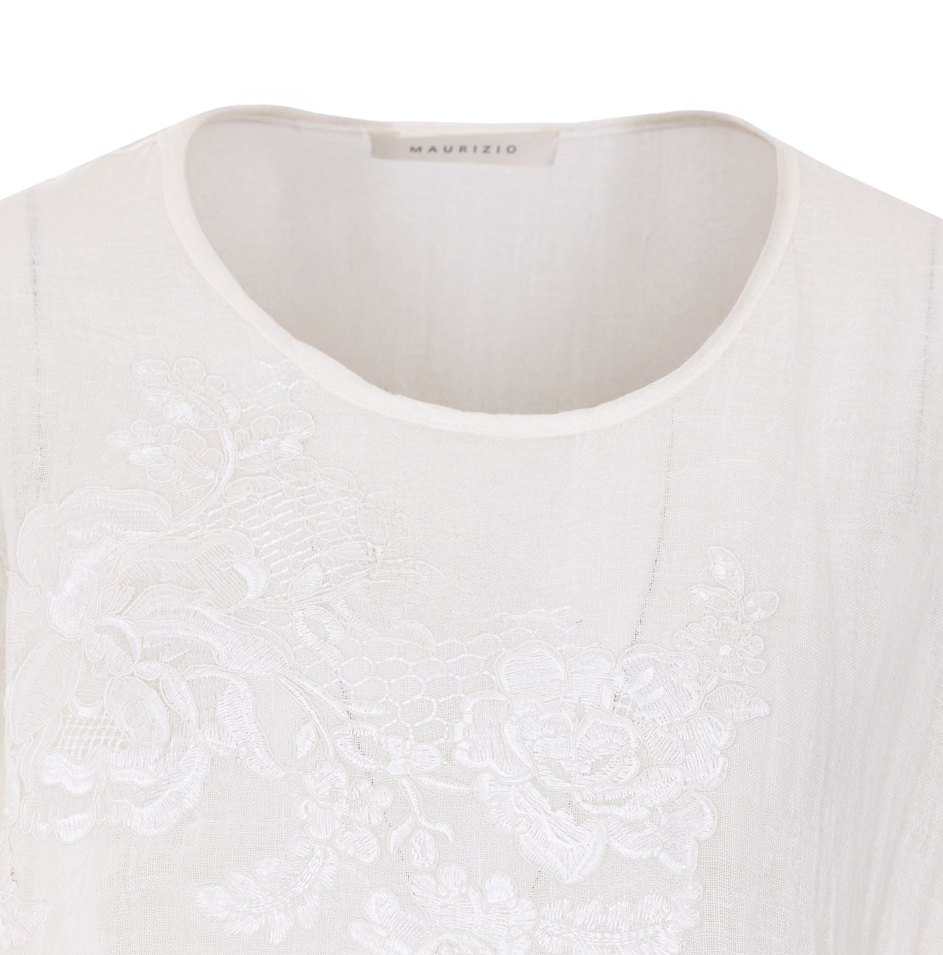 MAURIZIO Shirts White Linen