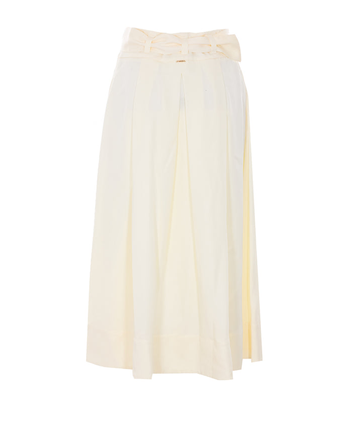 Twin-set Skirts White Lyocell