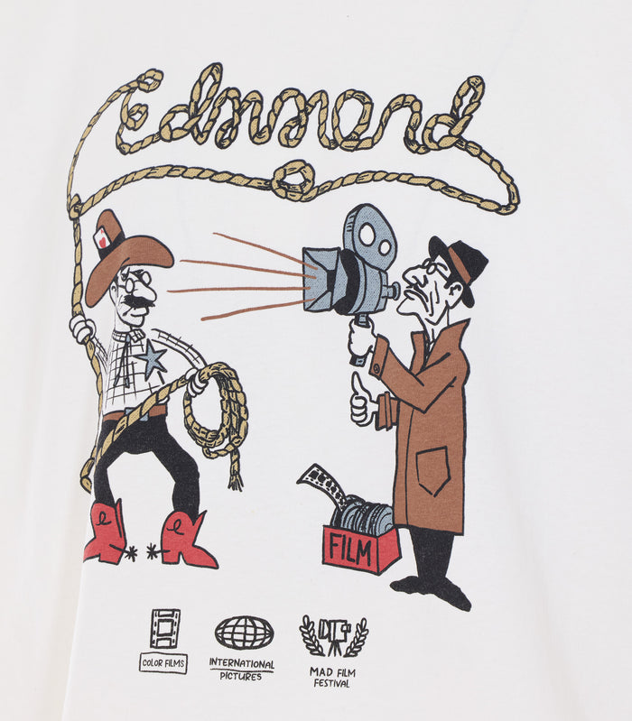 EDMMOND STUDIOS T-shirts and Polos White Organic Cotton