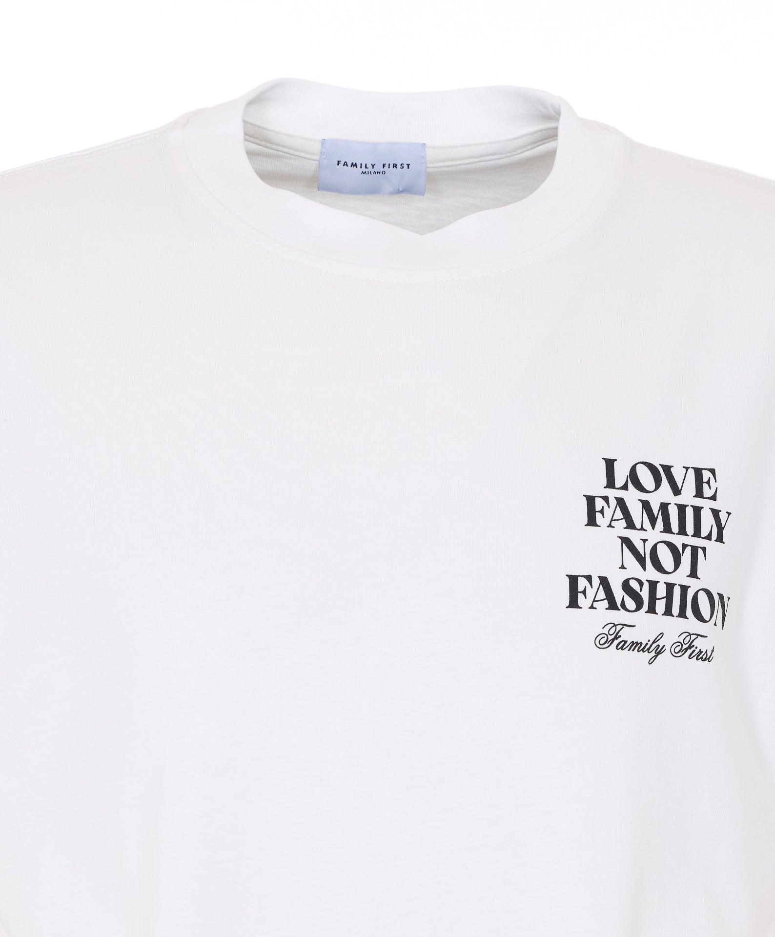 Family First T-shirts and Polos White Cotton