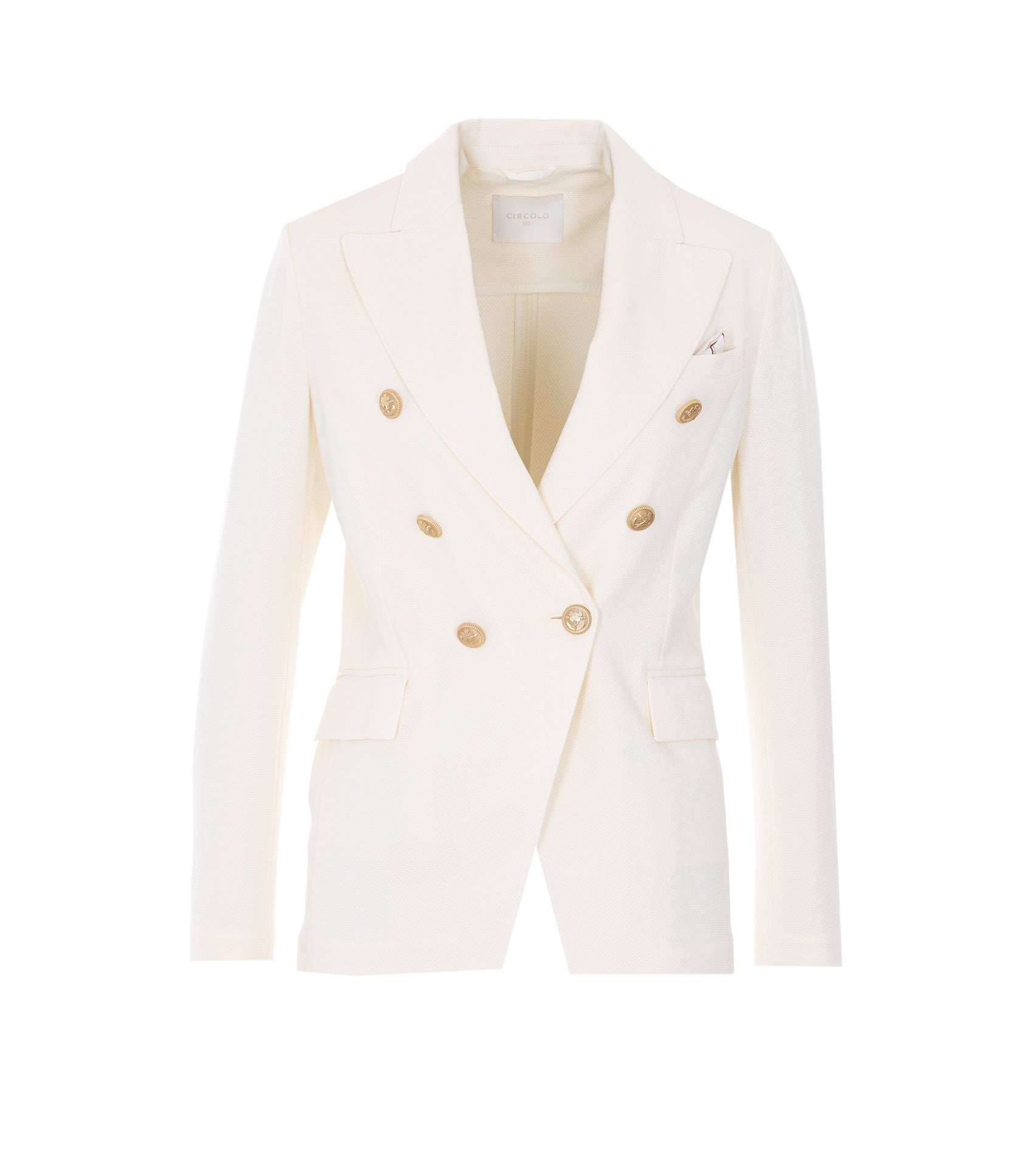 Circolo 1901 Jackets White Cotton
