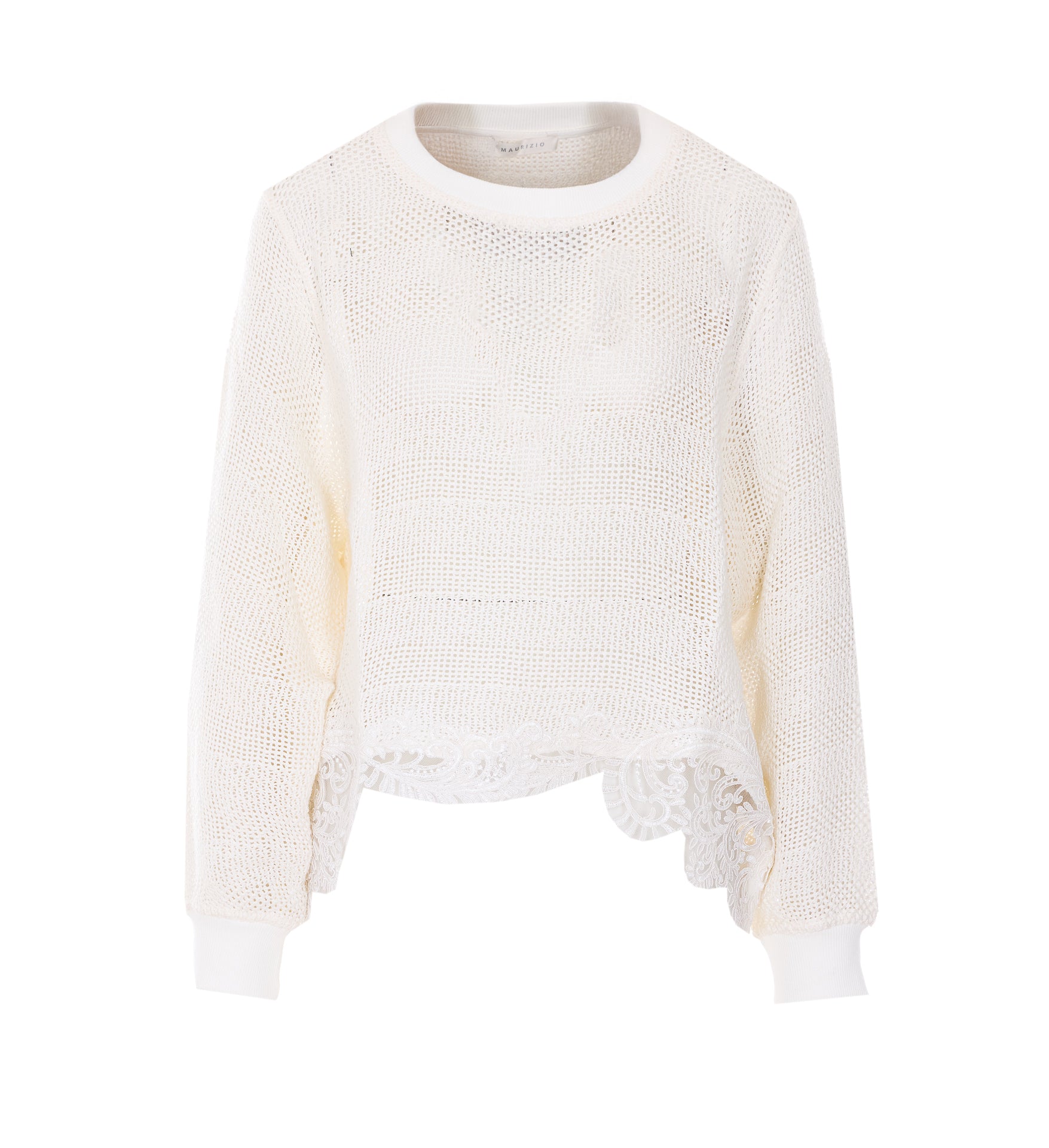 MAURIZIO Sweaters White Cotton