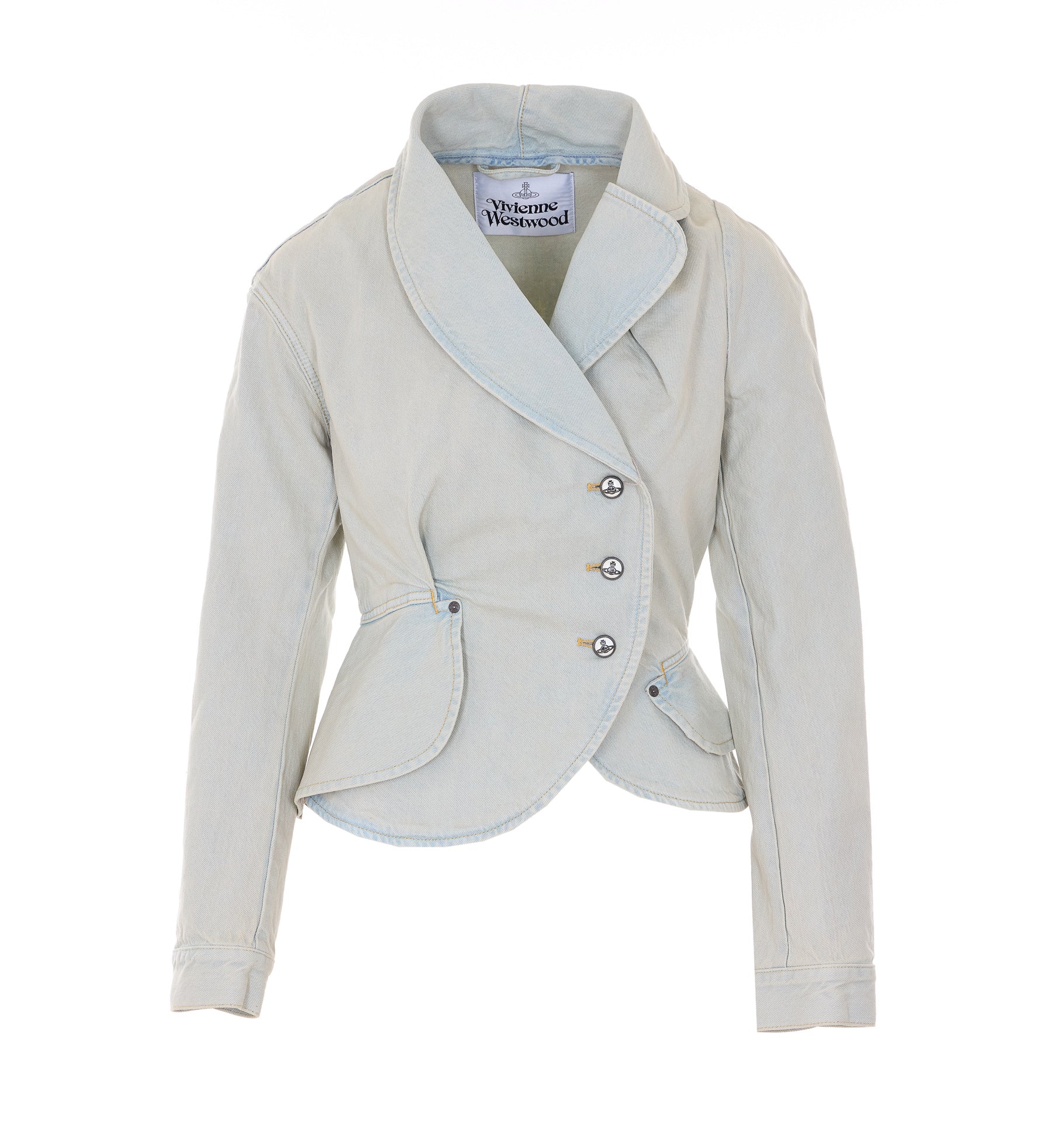 Vivienne Westwood Jackets Blue Cotton