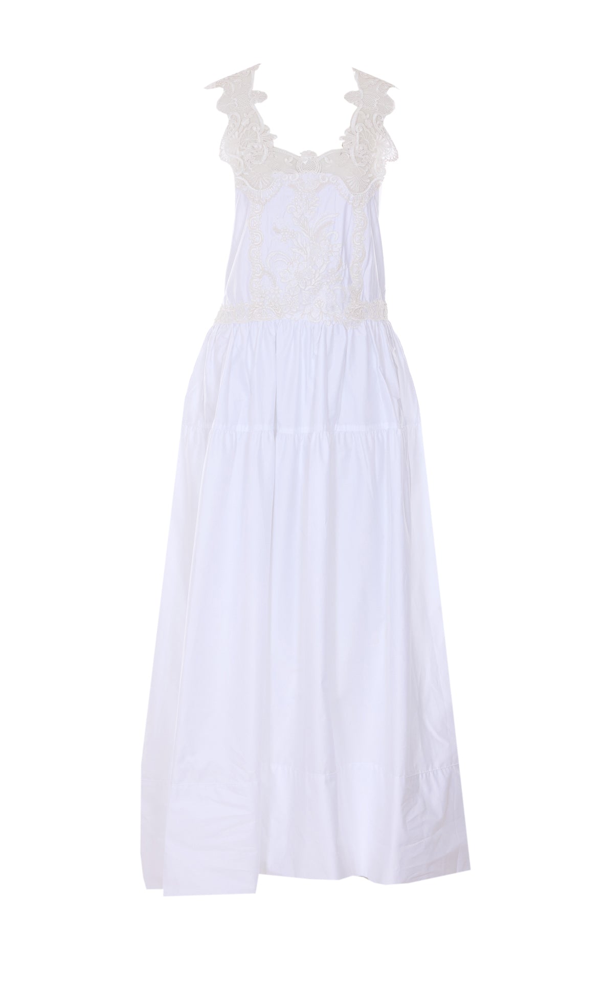 MAURIZIO Dresses White Cotton
