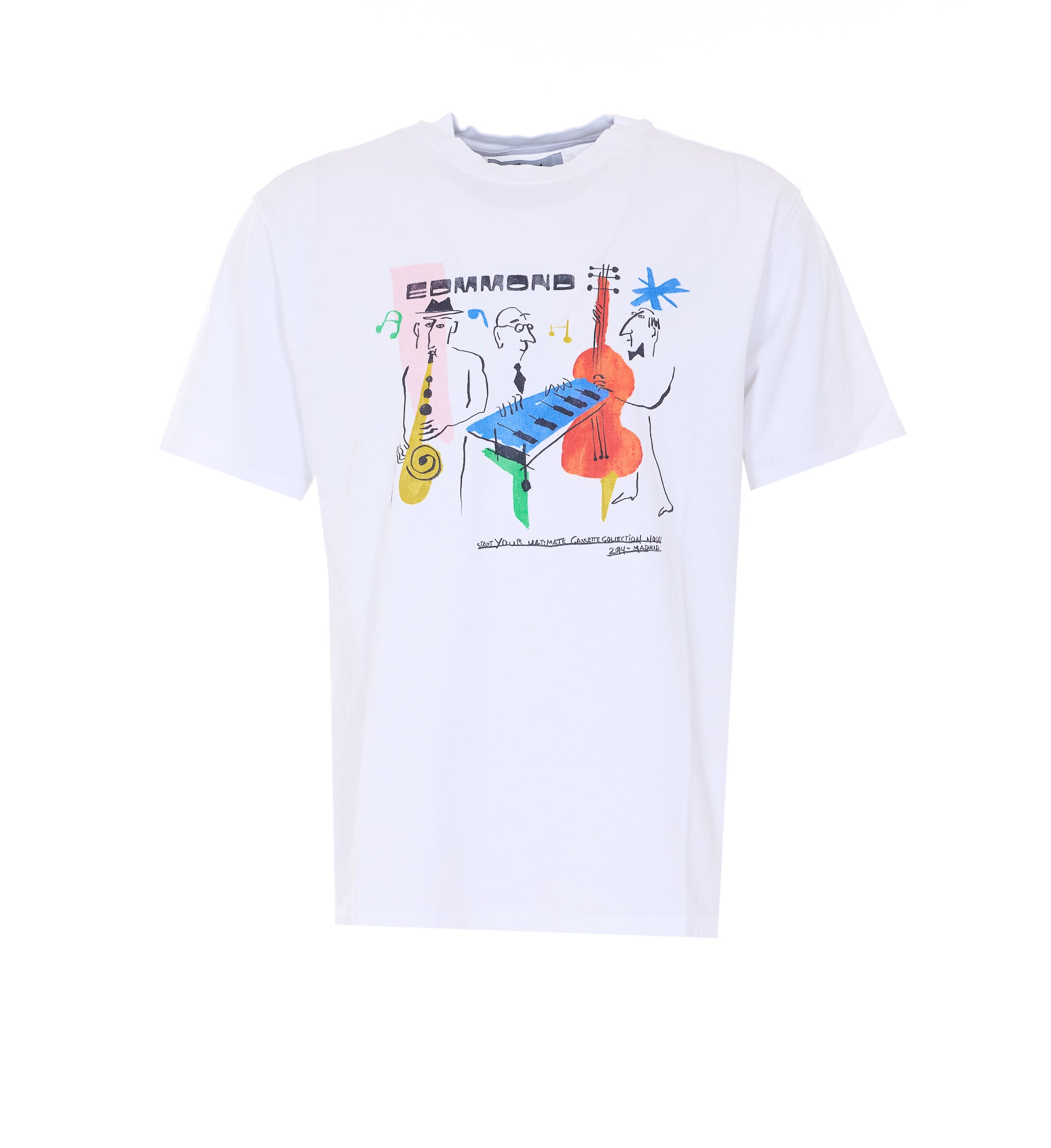 EDMMOND STUDIOS T-shirts and Polos White Organic Cotton