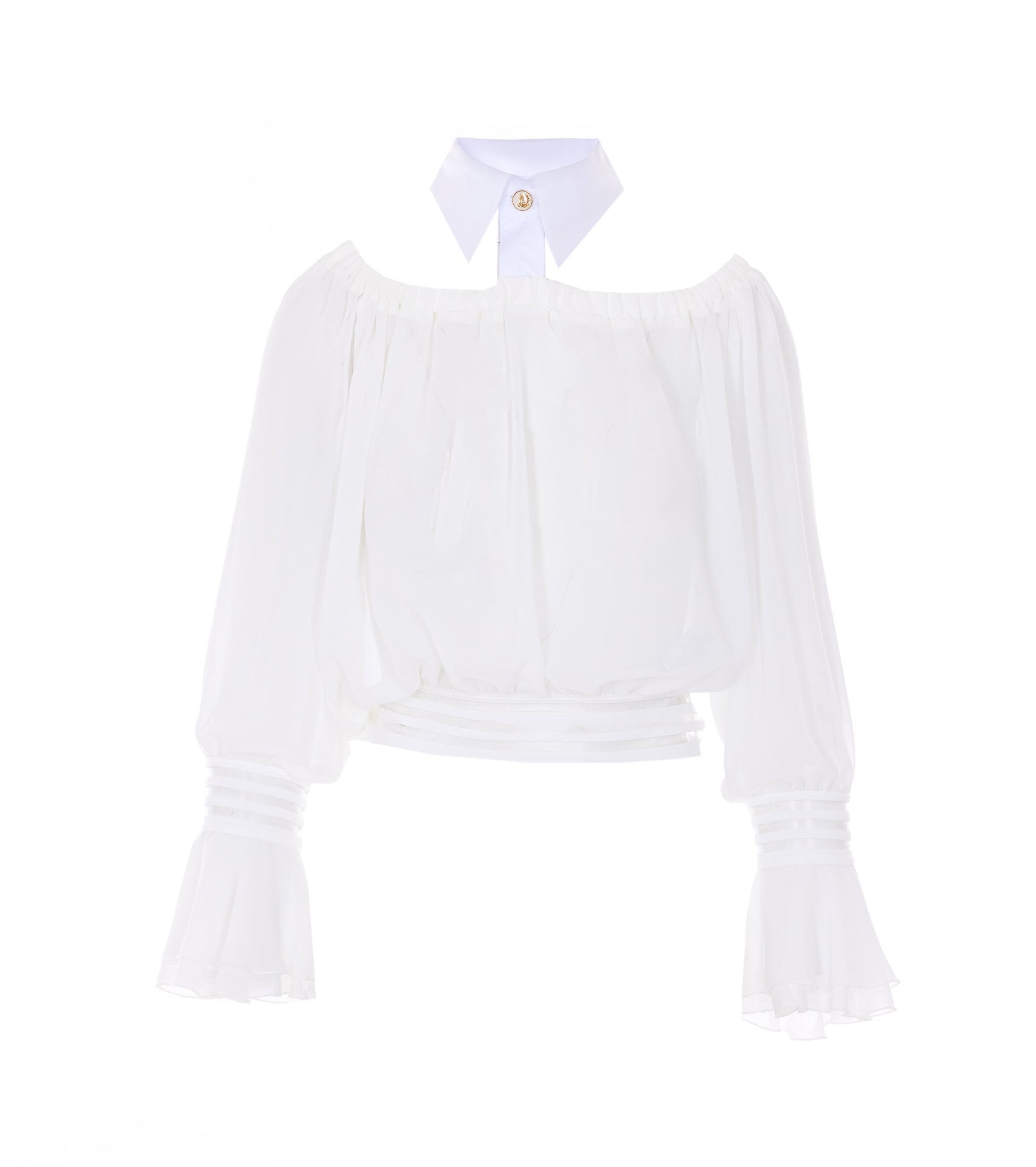 Elisabetta Franchi Shirts White Polyester
