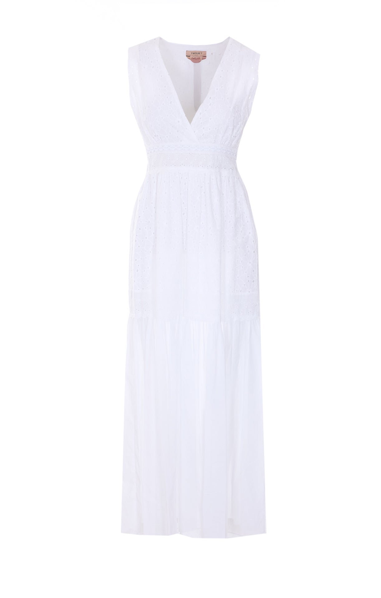 Twin-set Dresses White Cotton