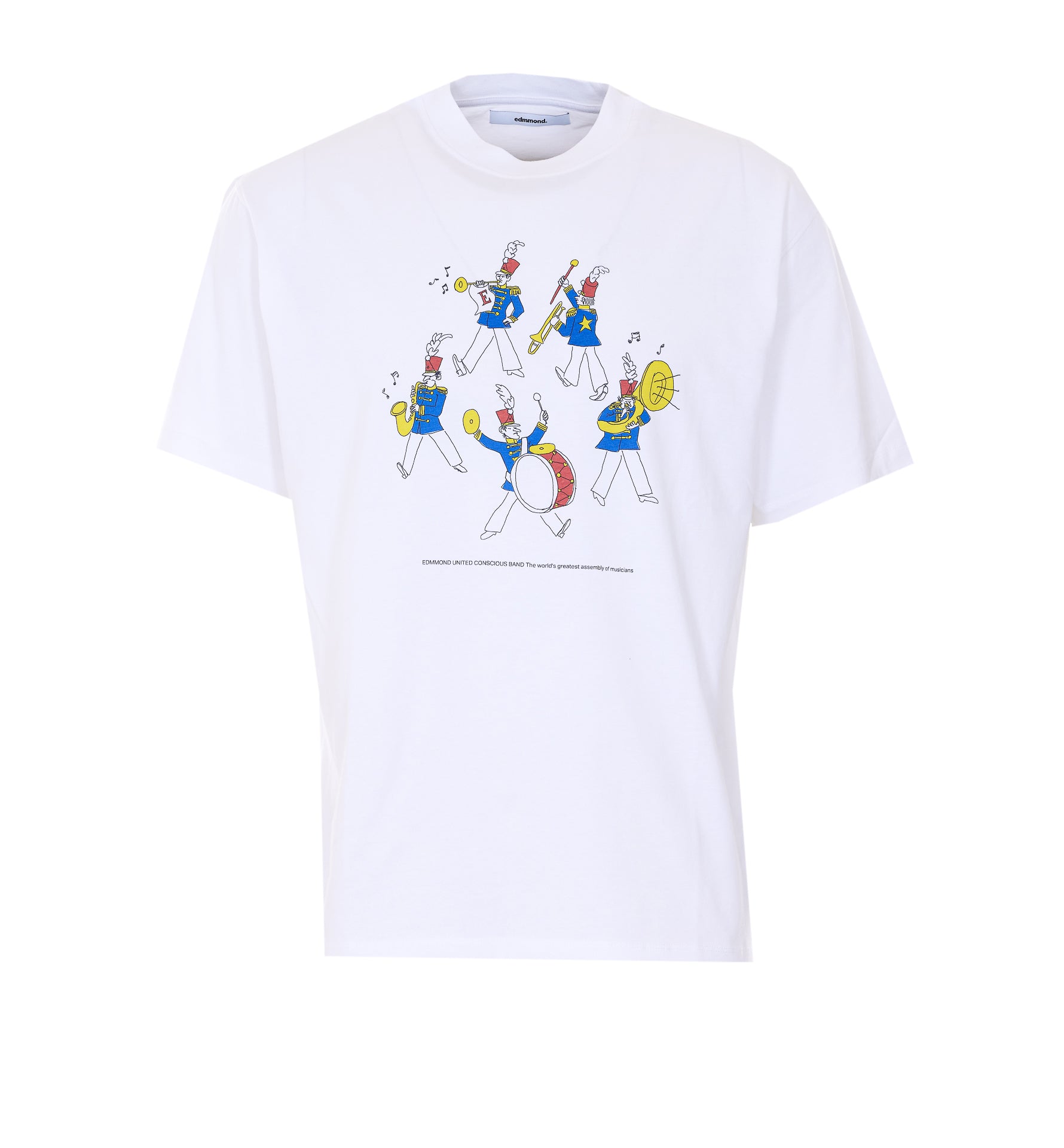 EDMMOND STUDIOS T-shirts and Polos White Organic Cotton