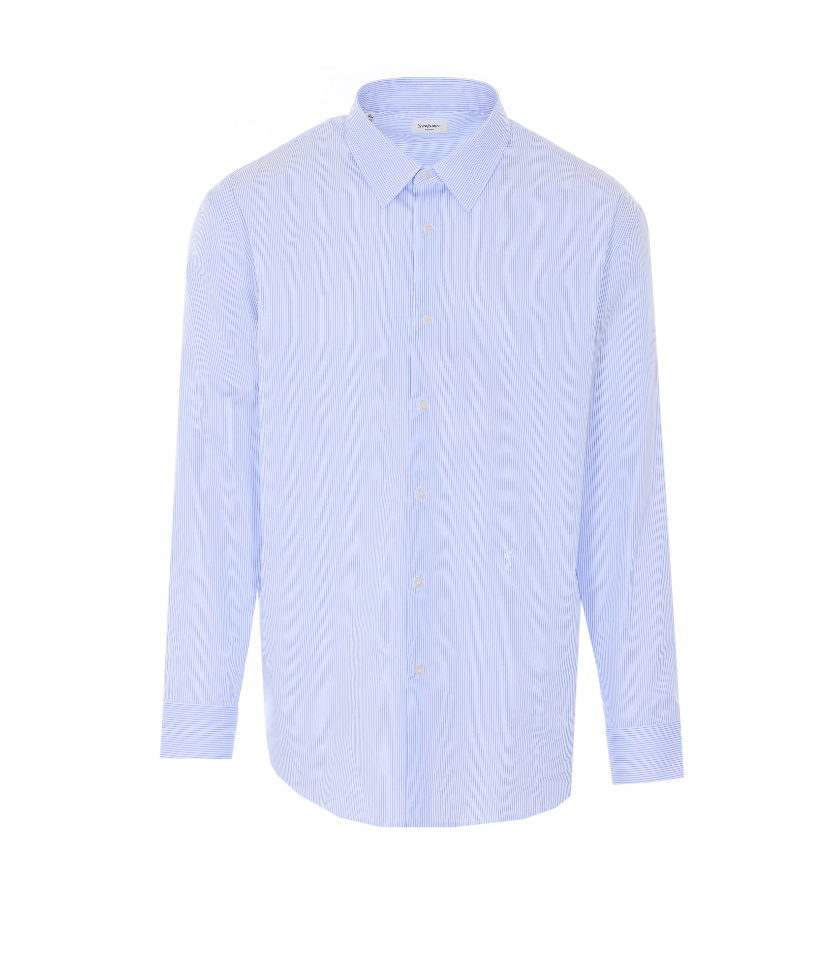 Saint Laurent Shirts Blue Cotton