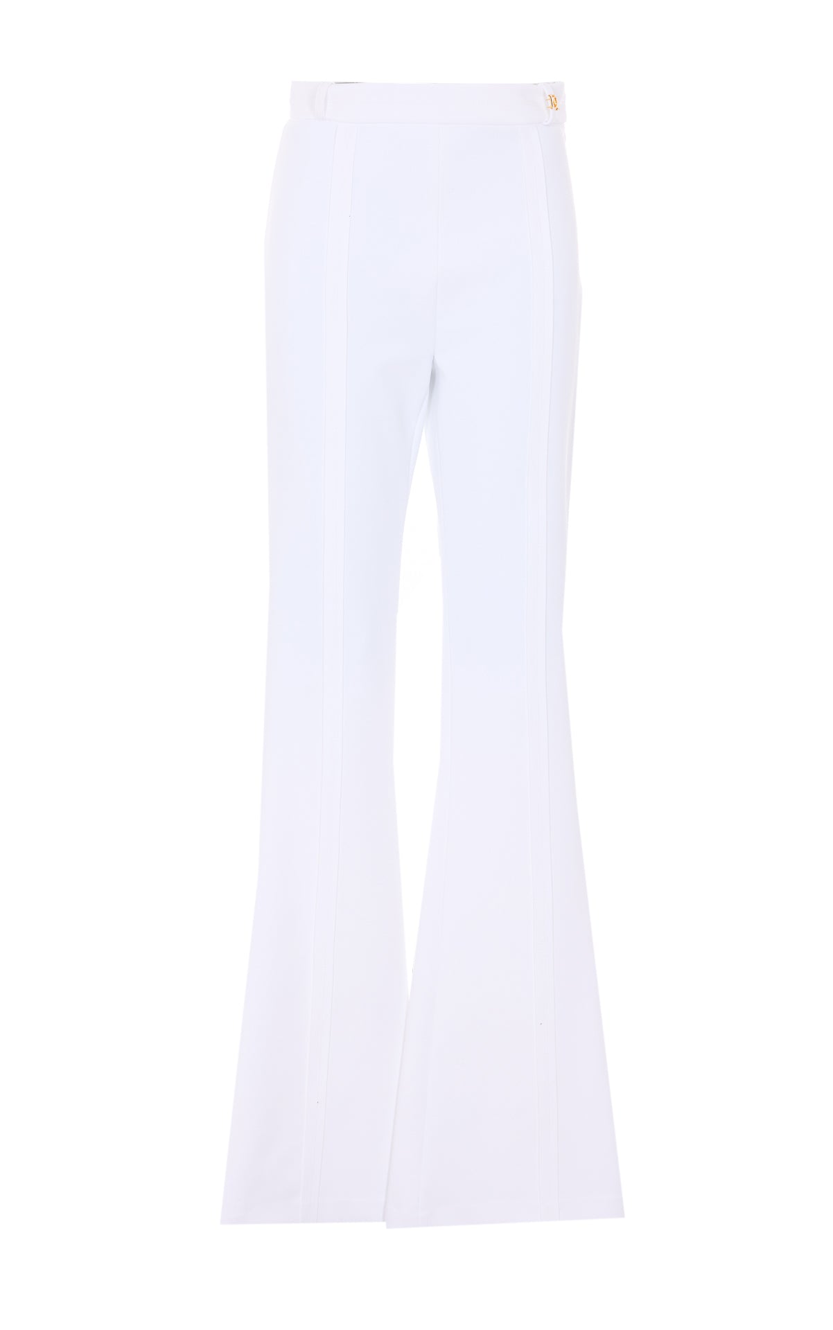 Elisabetta Franchi Trousers White Polyester