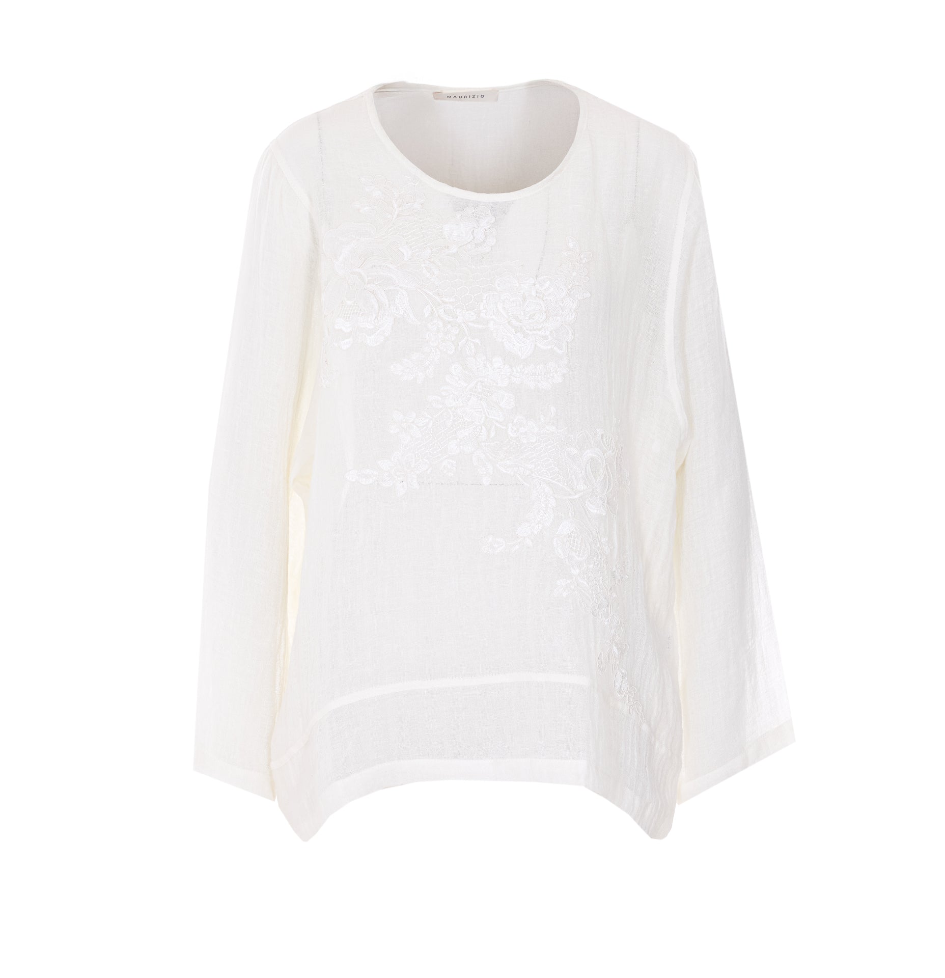 MAURIZIO Shirts White Linen