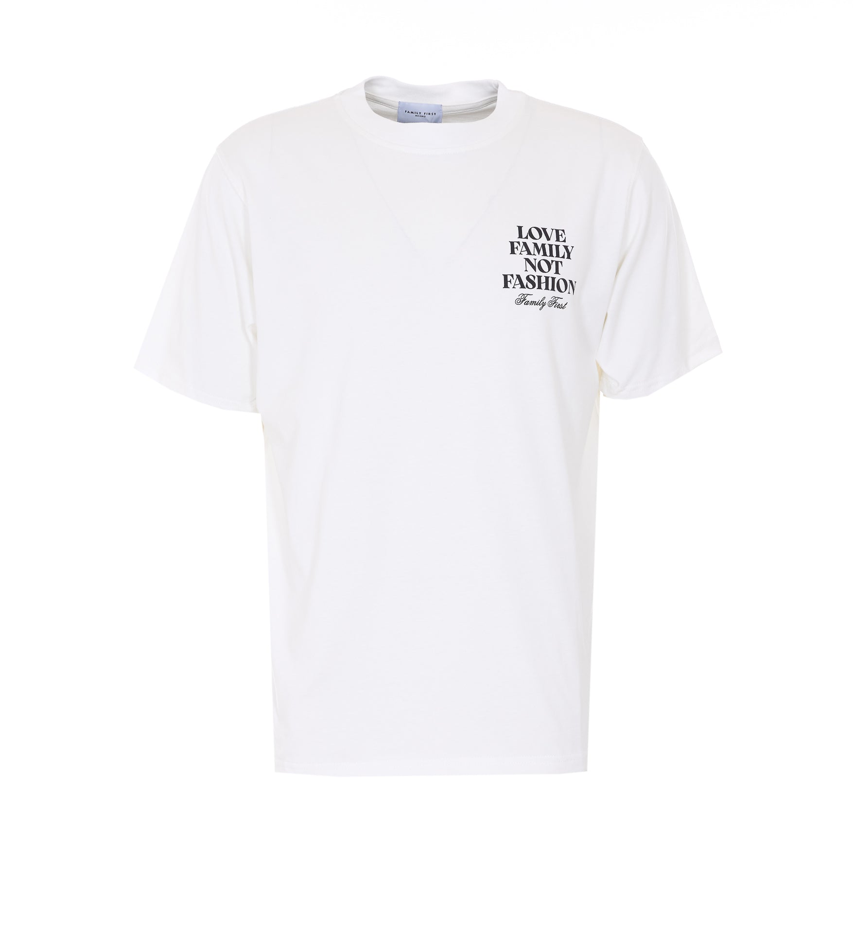 Family First T-shirts and Polos White Cotton