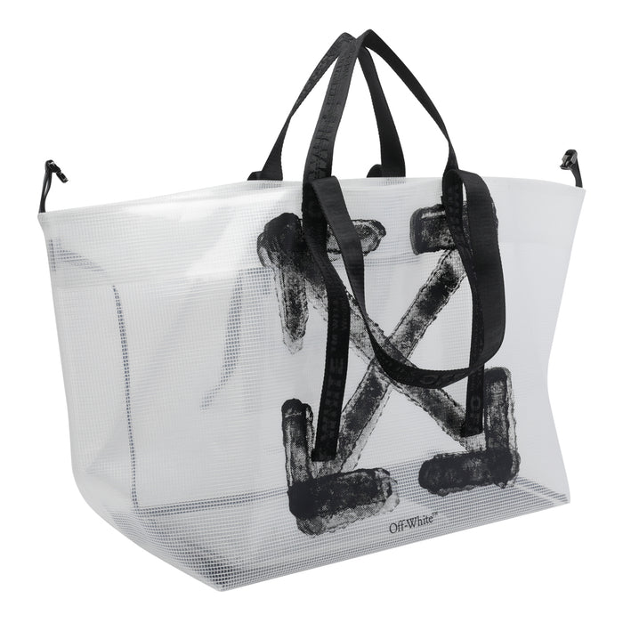 Off White Bags Transparent Polyester