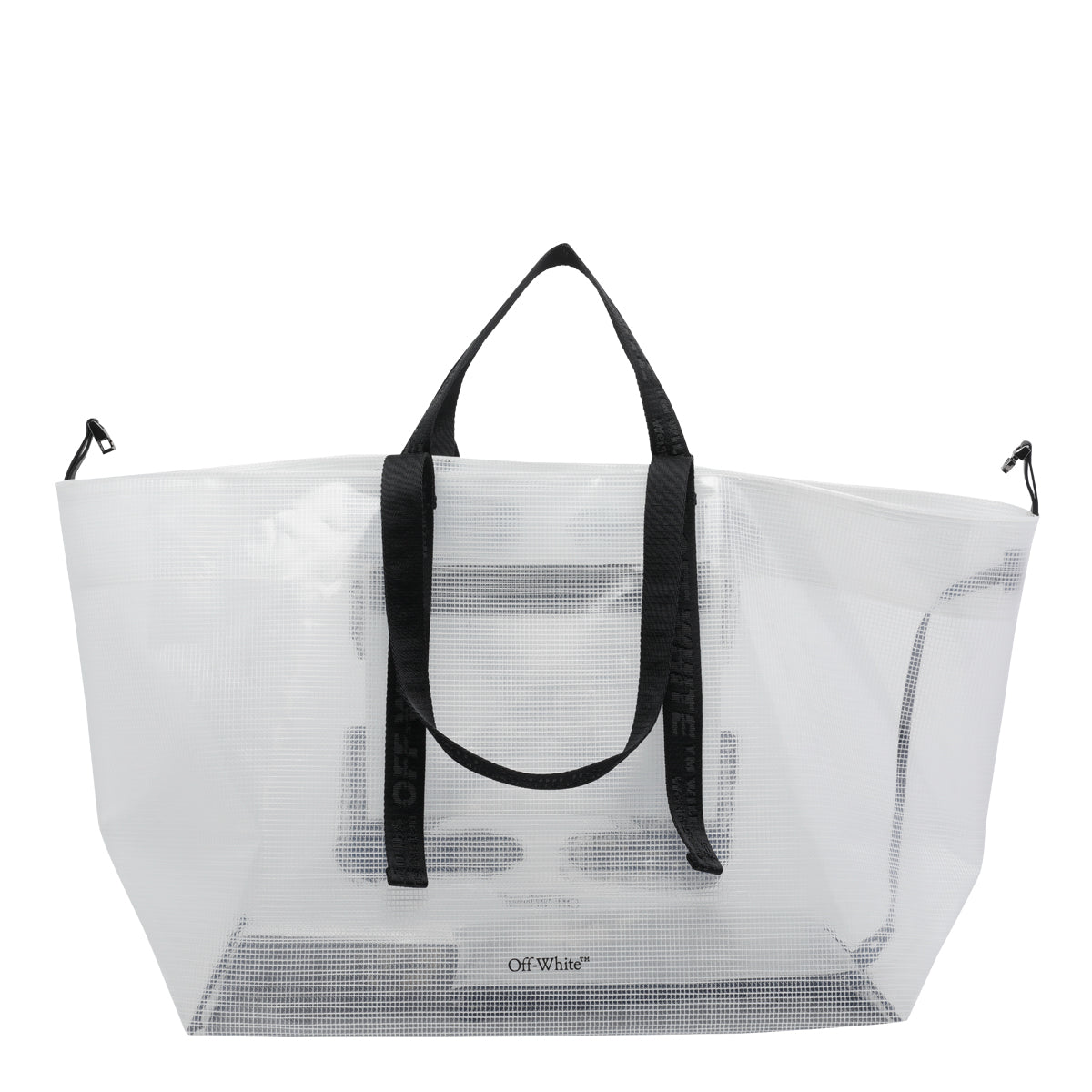 Off White Bags Transparent Polyester