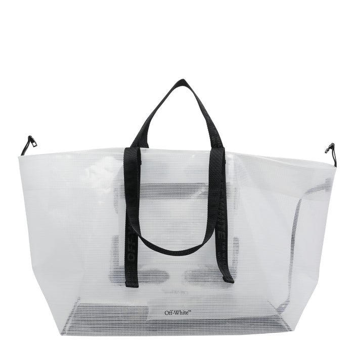 Off White Bags Transparent Polyester