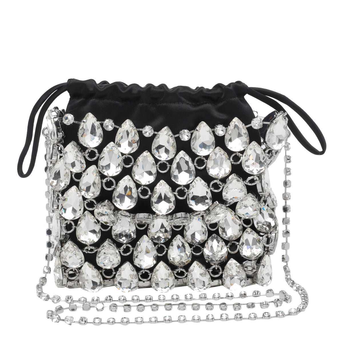 SELF PORTRAIT Bags Silver Glass+brass
