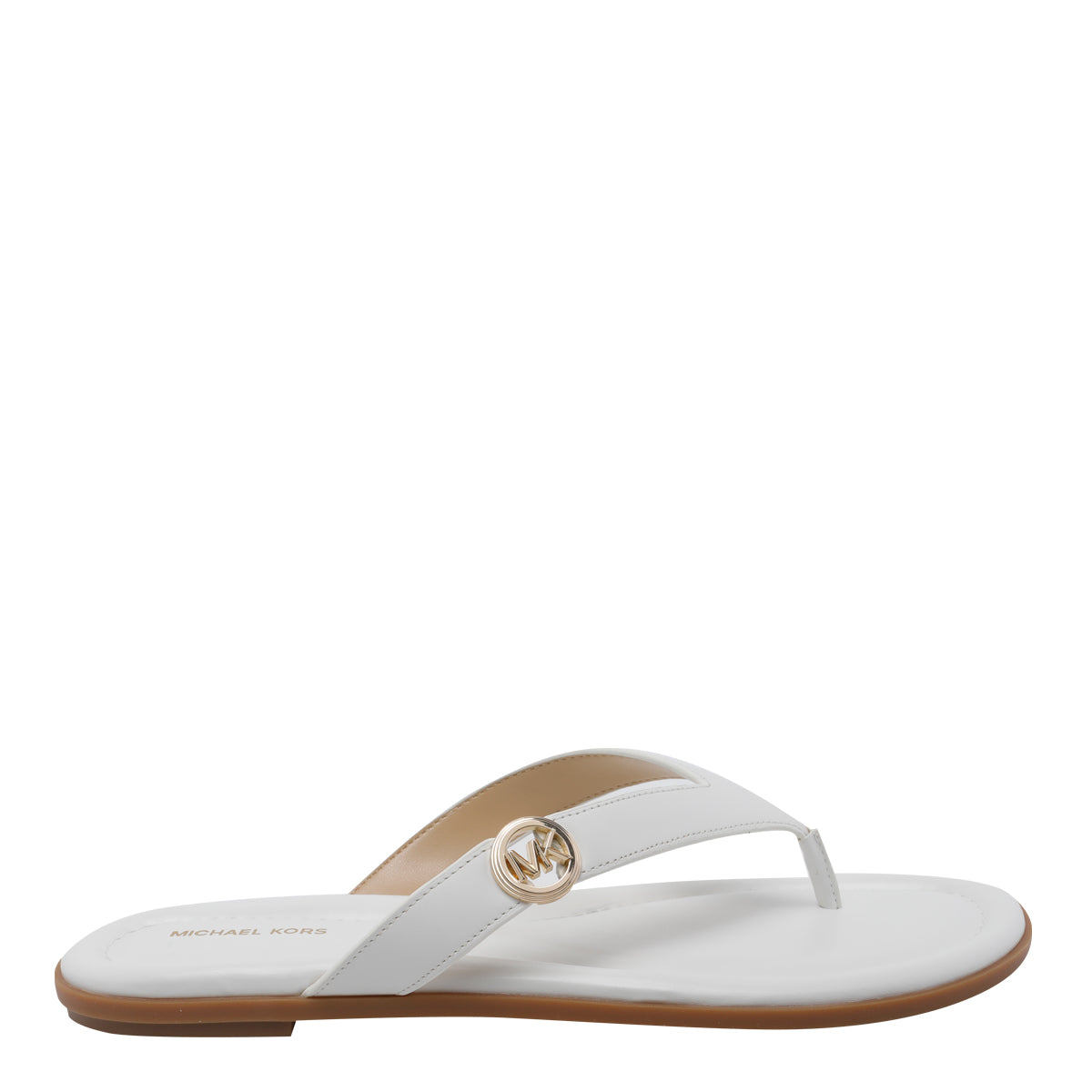 Michael Kors Sandals White Calf Leather/rubber Sole
