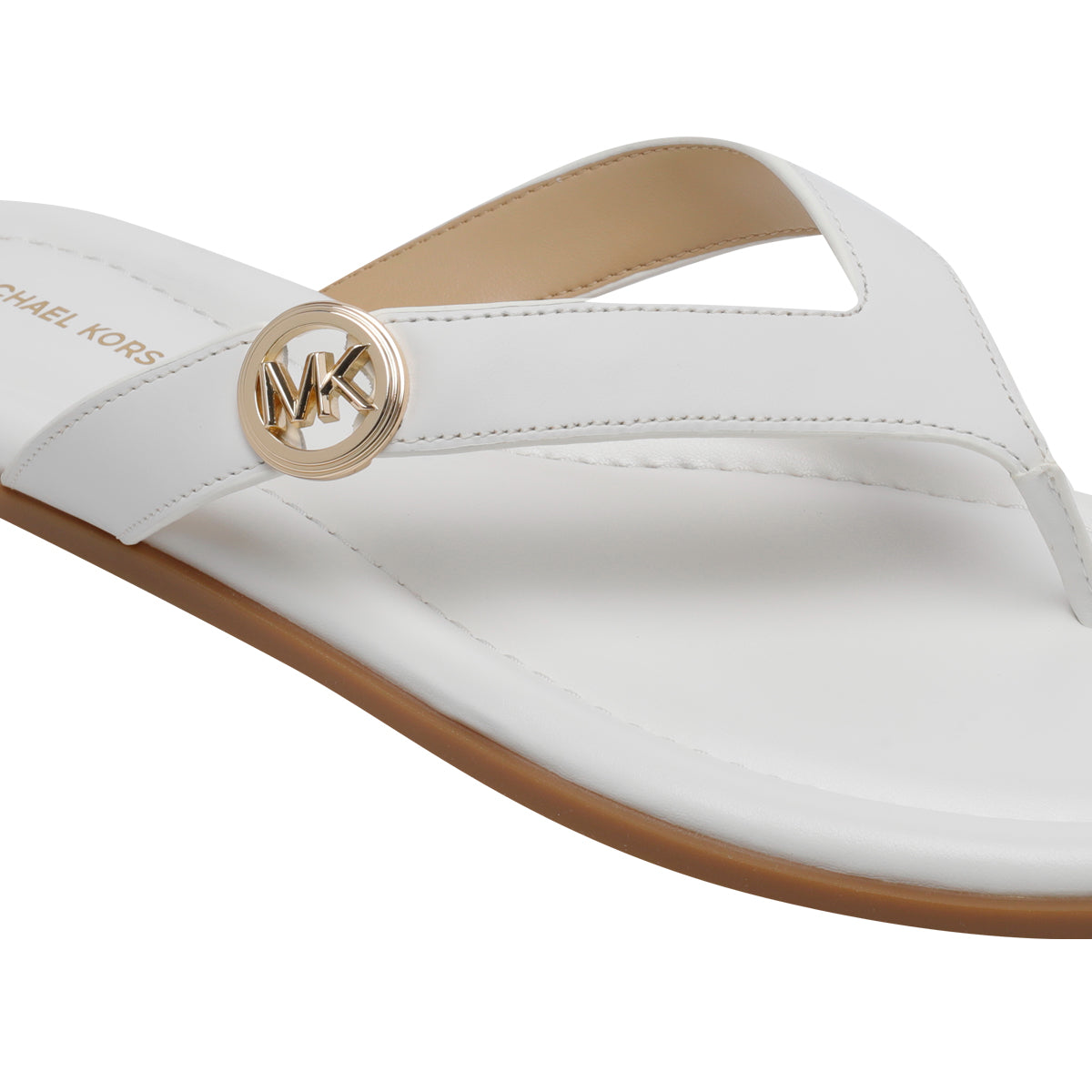 Michael Kors Sandals White Calf Leather/rubber Sole