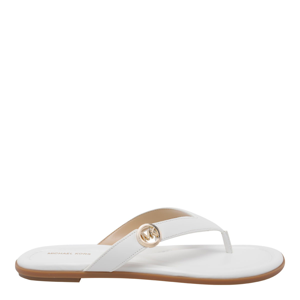 Michael Kors Sandals White Calf Leather/rubber Sole