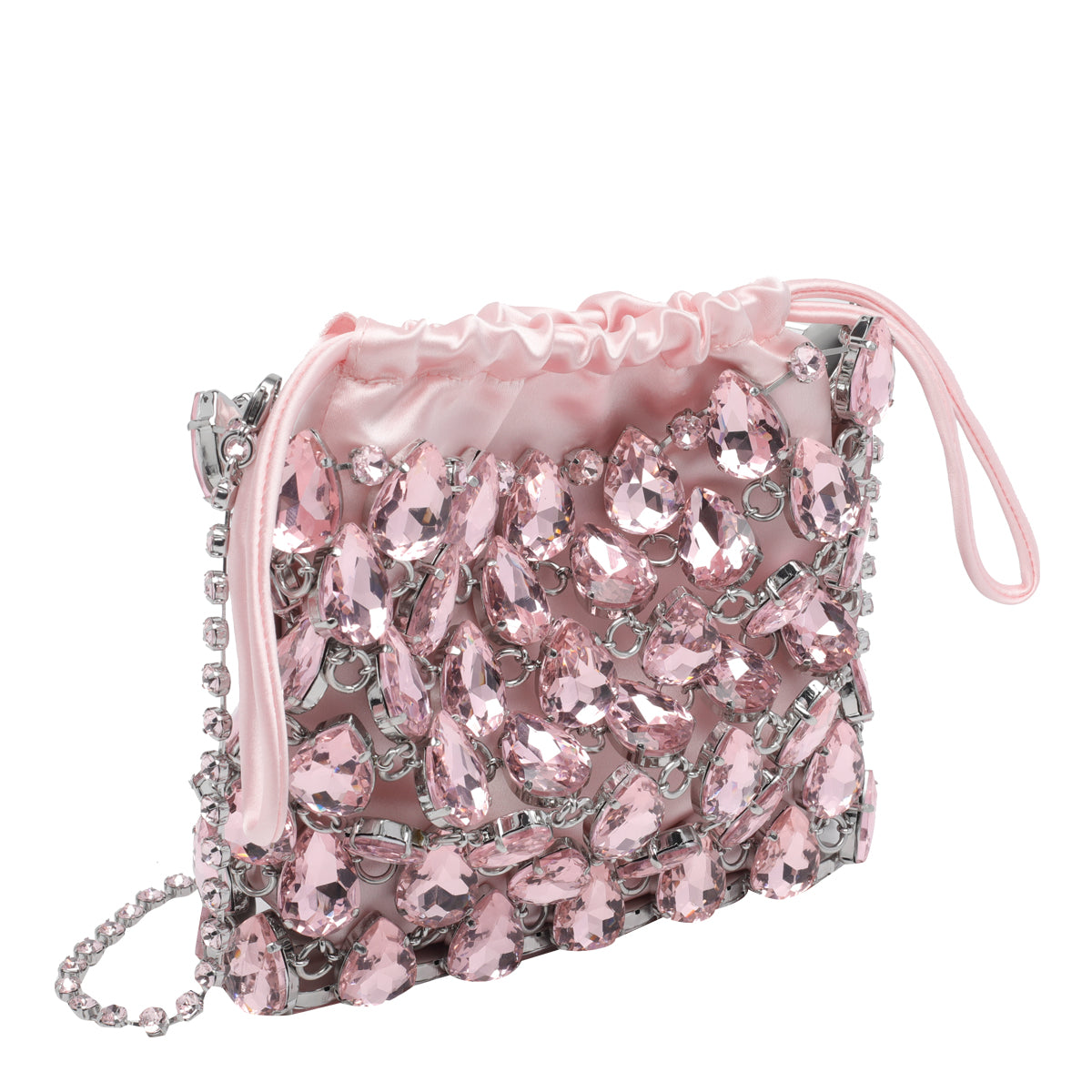 SELF PORTRAIT Bags Pink Glass+brass