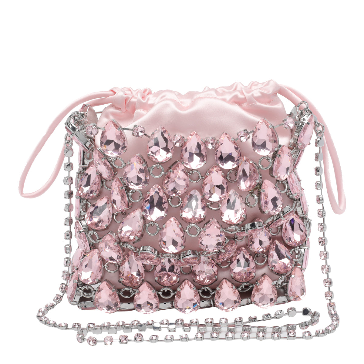 SELF PORTRAIT Bags Pink Glass+brass