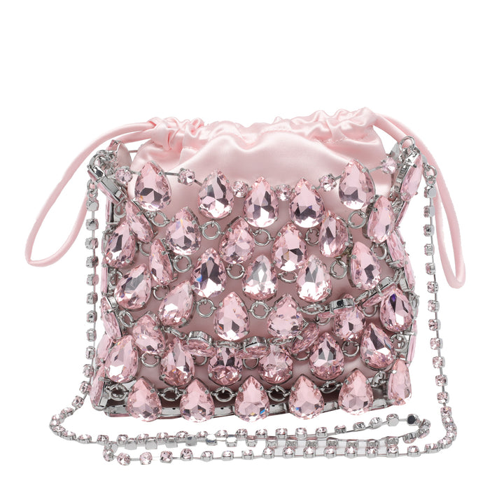 SELF PORTRAIT Bags Pink Glass+brass