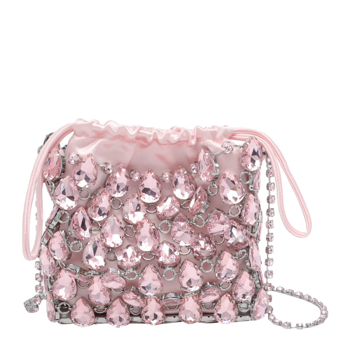 SELF PORTRAIT Bags Pink Glass+brass