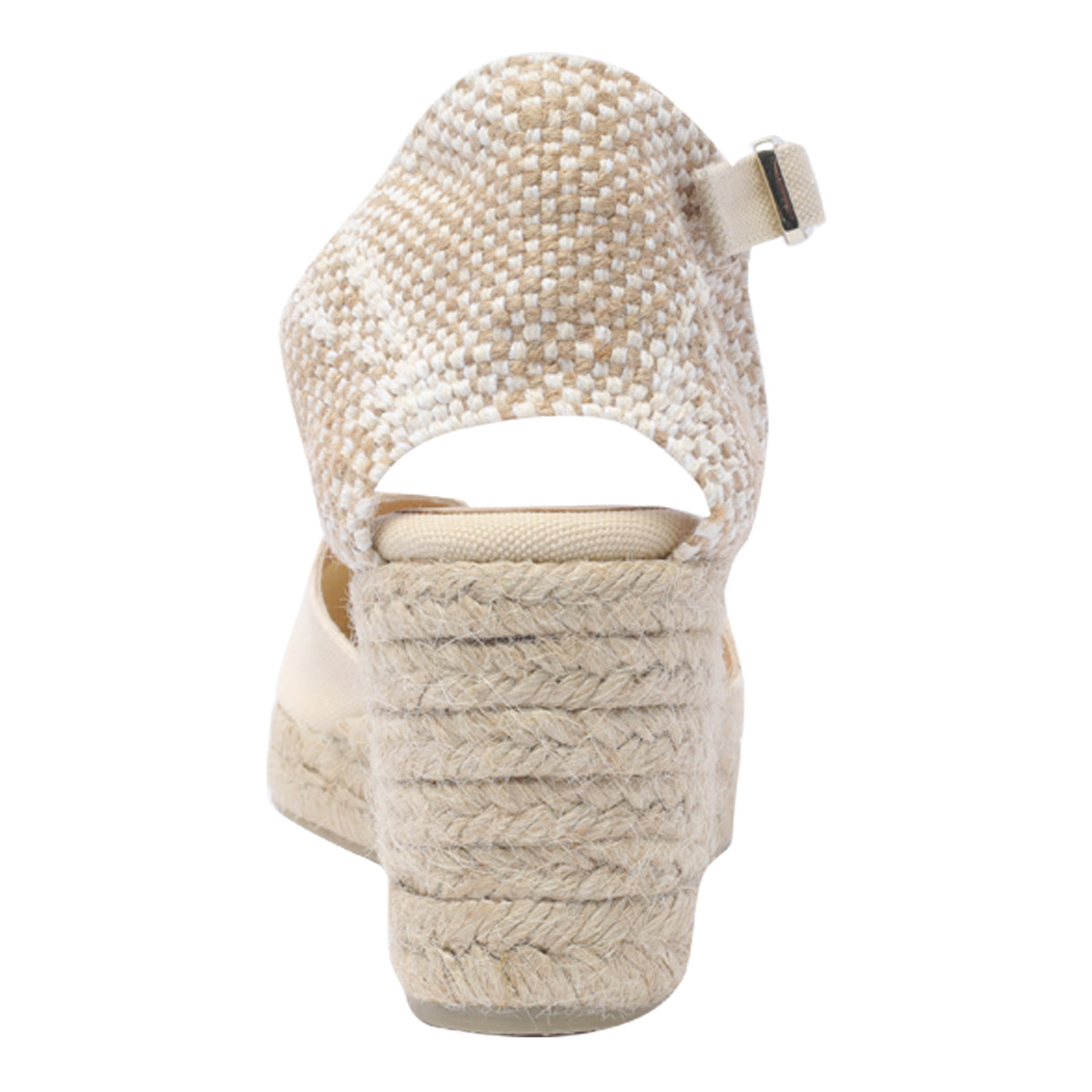 Castaner Sandals White Fabric/rubber Sole