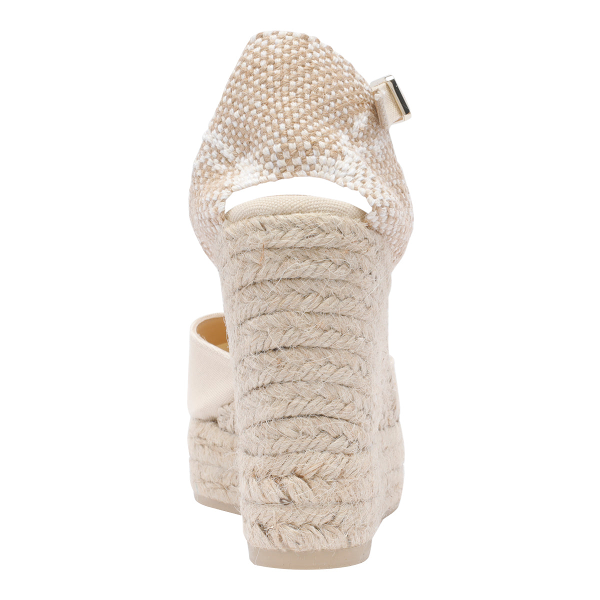 Castaner Sandals White Fabric/rubber Sole